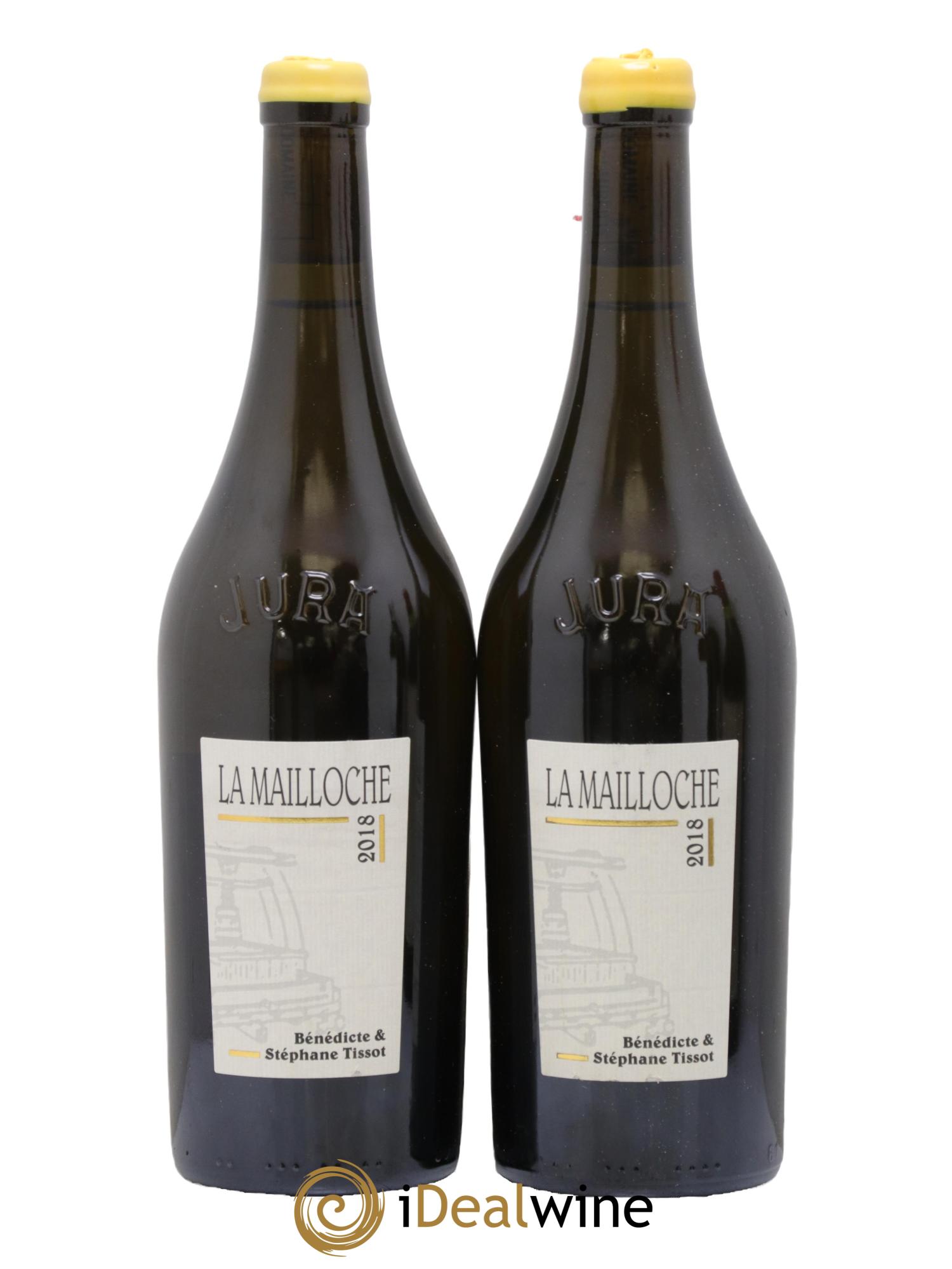 Arbois La Mailloche Bénédicte et Stéphane Tissot 2018 - Lot de 2 bouteilles - 0
