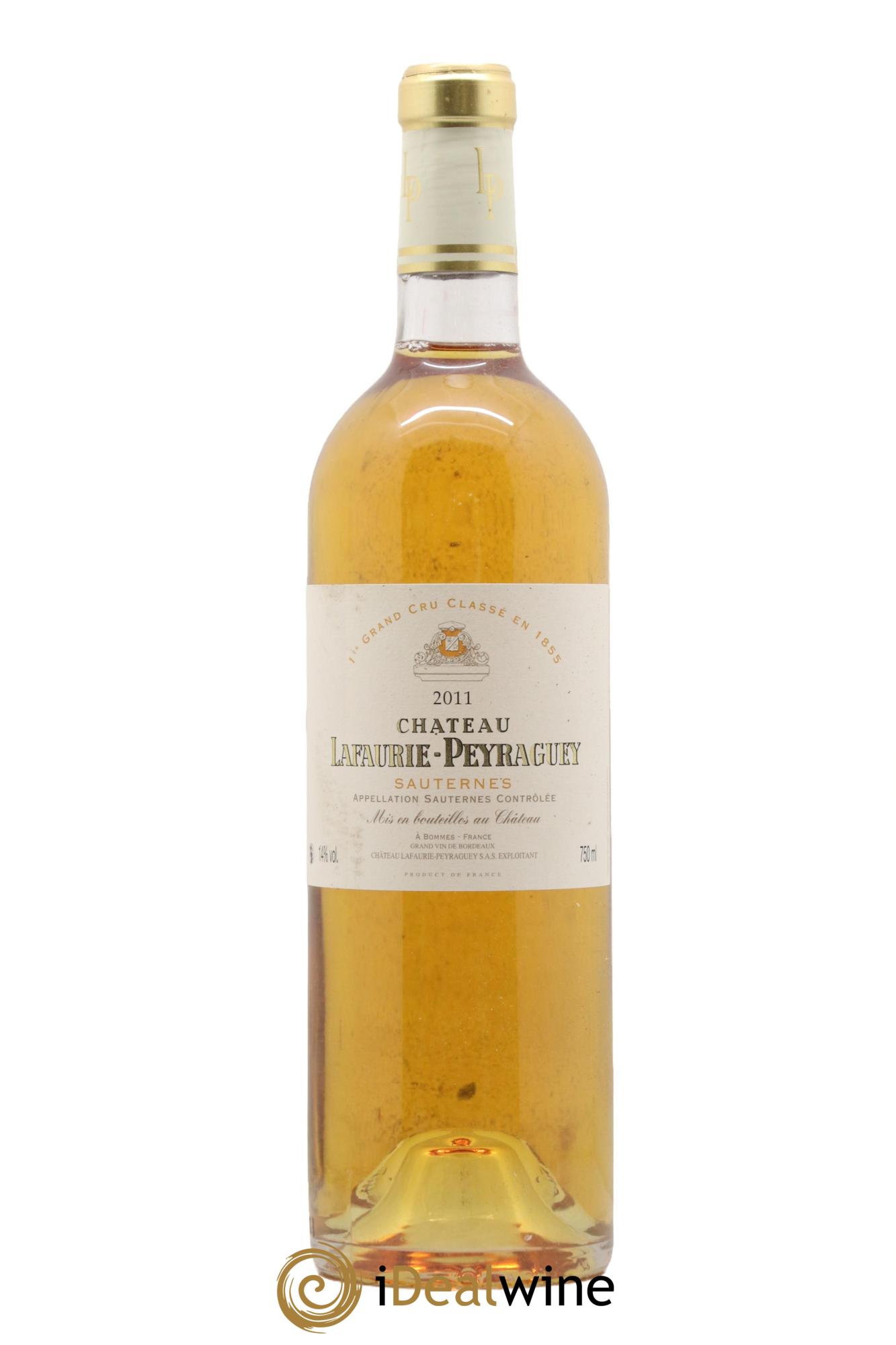 Château Lafaurie-Peyraguey 1er Grand Cru Classé 2011 - Lot de 1 bouteille - 0