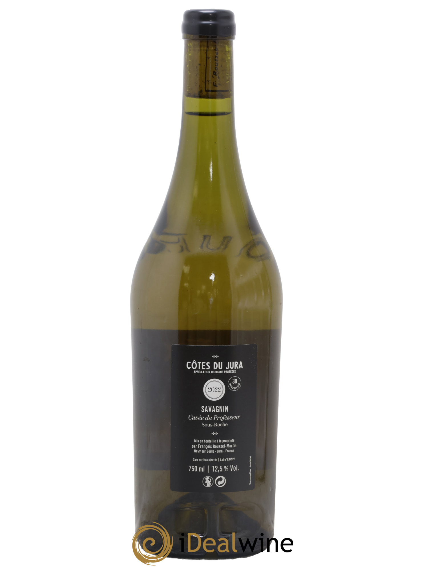 Côtes du Jura Savagnin Cuvée du Professeur François Rousset Martin 2022 - Lot of 1 bottle - 1
