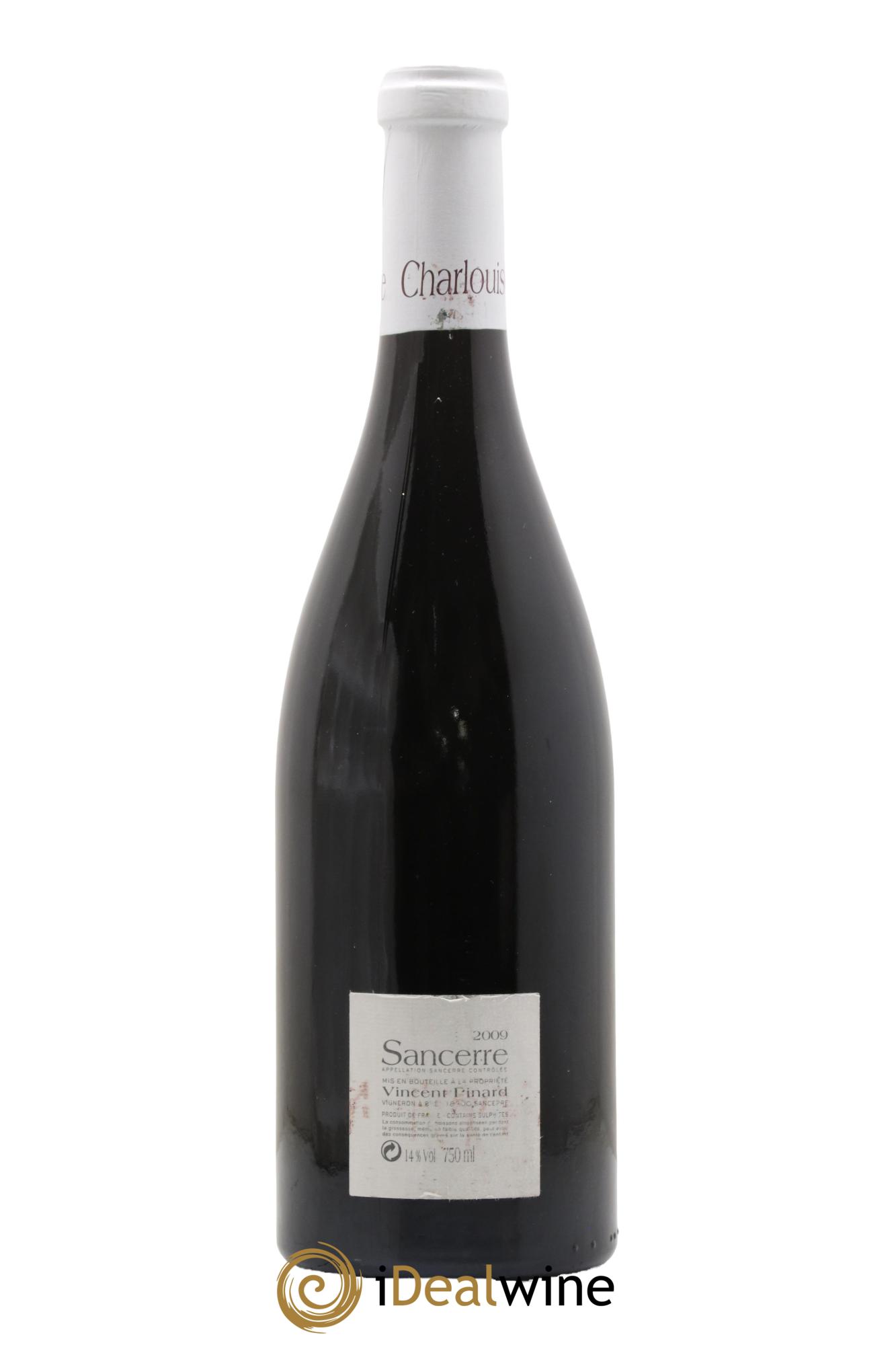 Sancerre Charlouise Vincent Pinard 2009 - Lot de 1 bouteille - 1