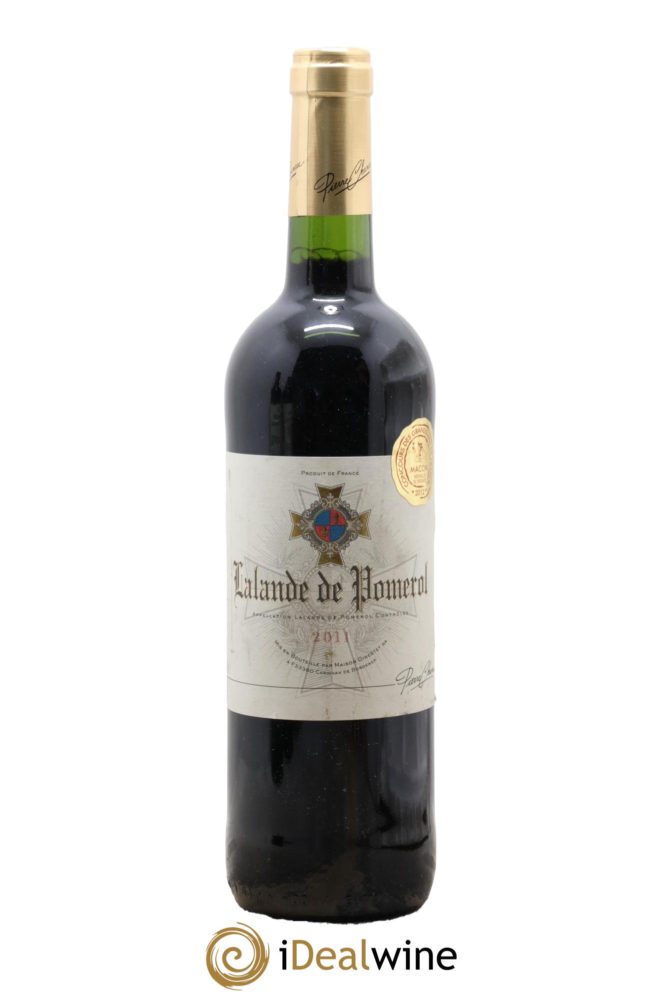 Lalande-de-Pomerol Maison Ginestet 2011 - Posten von 1 Flasche - 0