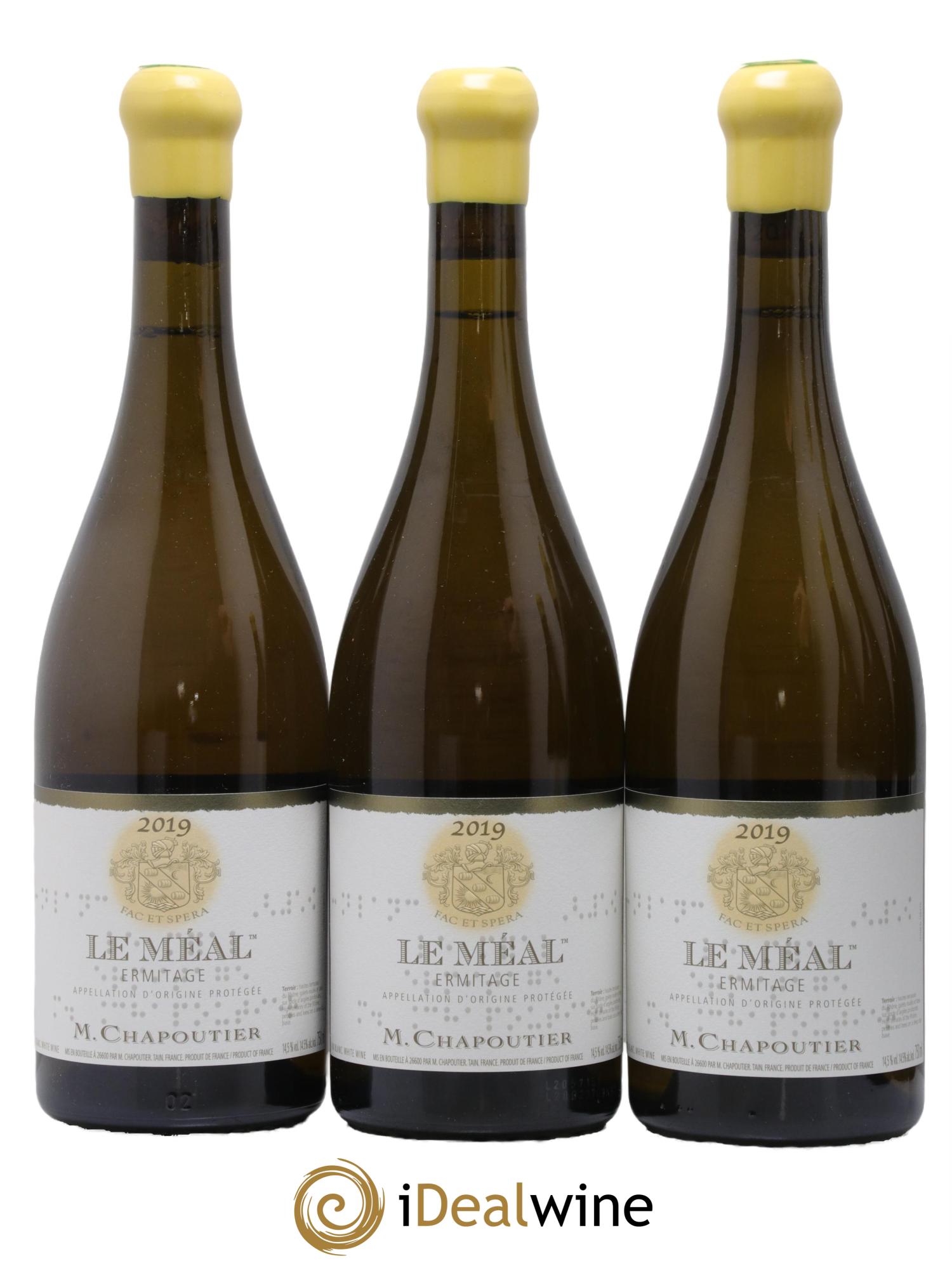 Hermitage Ermitage Le Méal Chapoutier 2019 - Lot de 6 bouteilles - 1