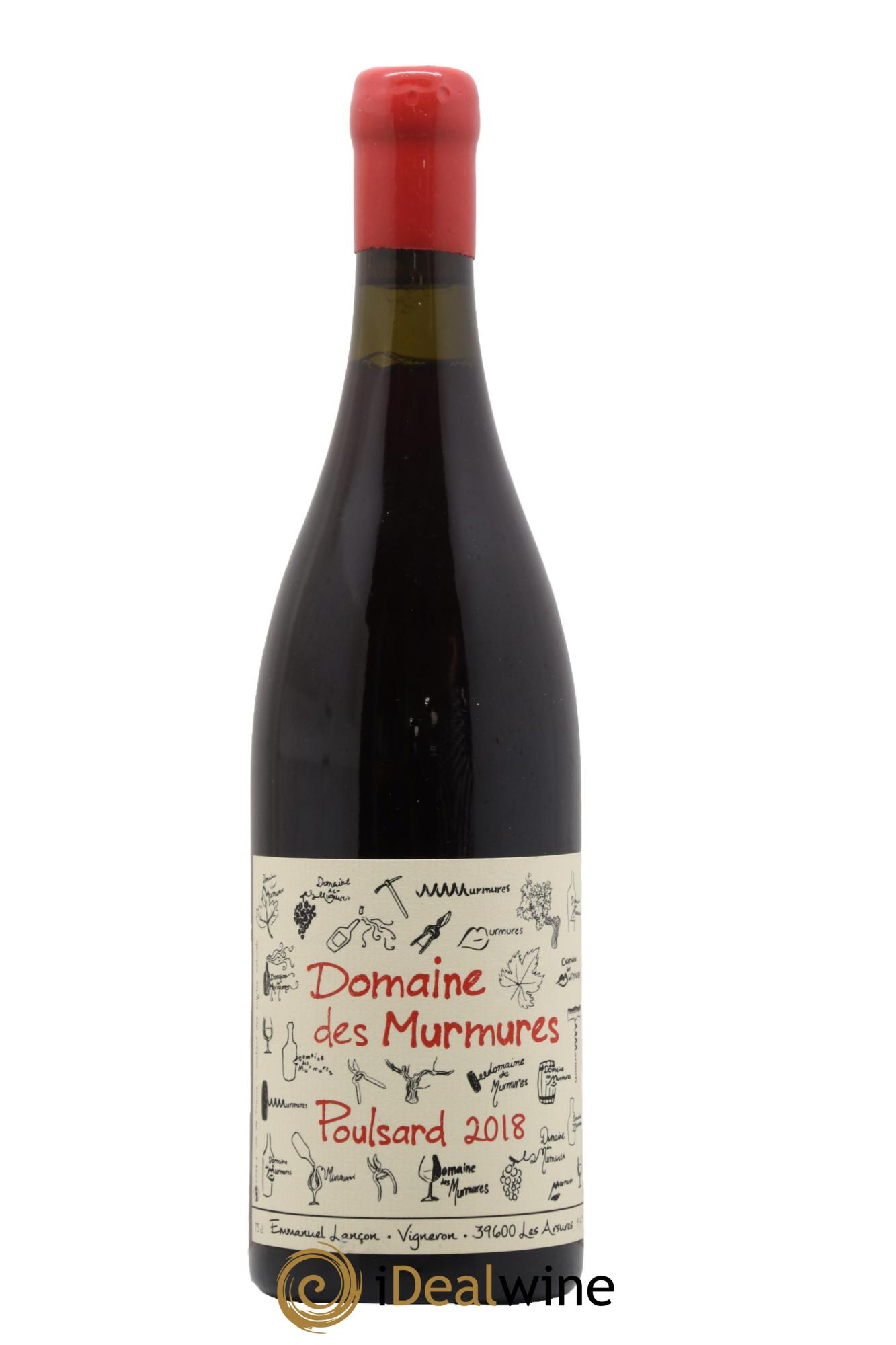 Vin de France Poulsard Murmures (Domaine des) - Emmanuel Lançon 2018 - Lot de 1 bouteille - 0