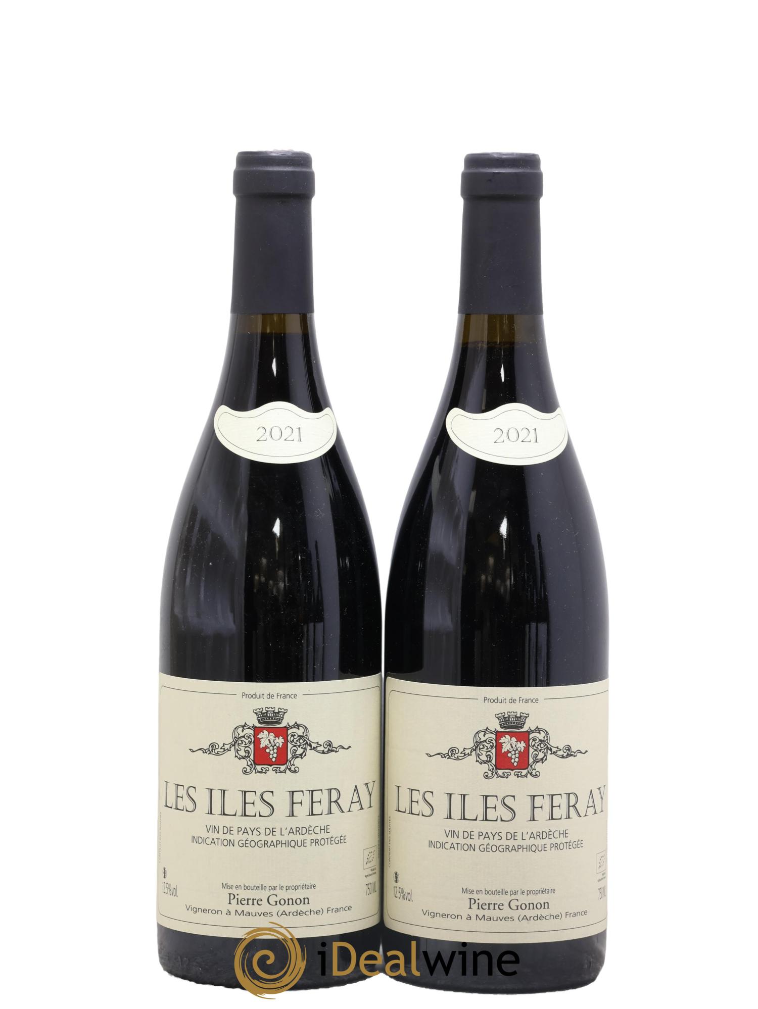 Ardèche Les Iles Feray Gonon (Domaine) 2021 - Lot de 2 bouteilles - 0