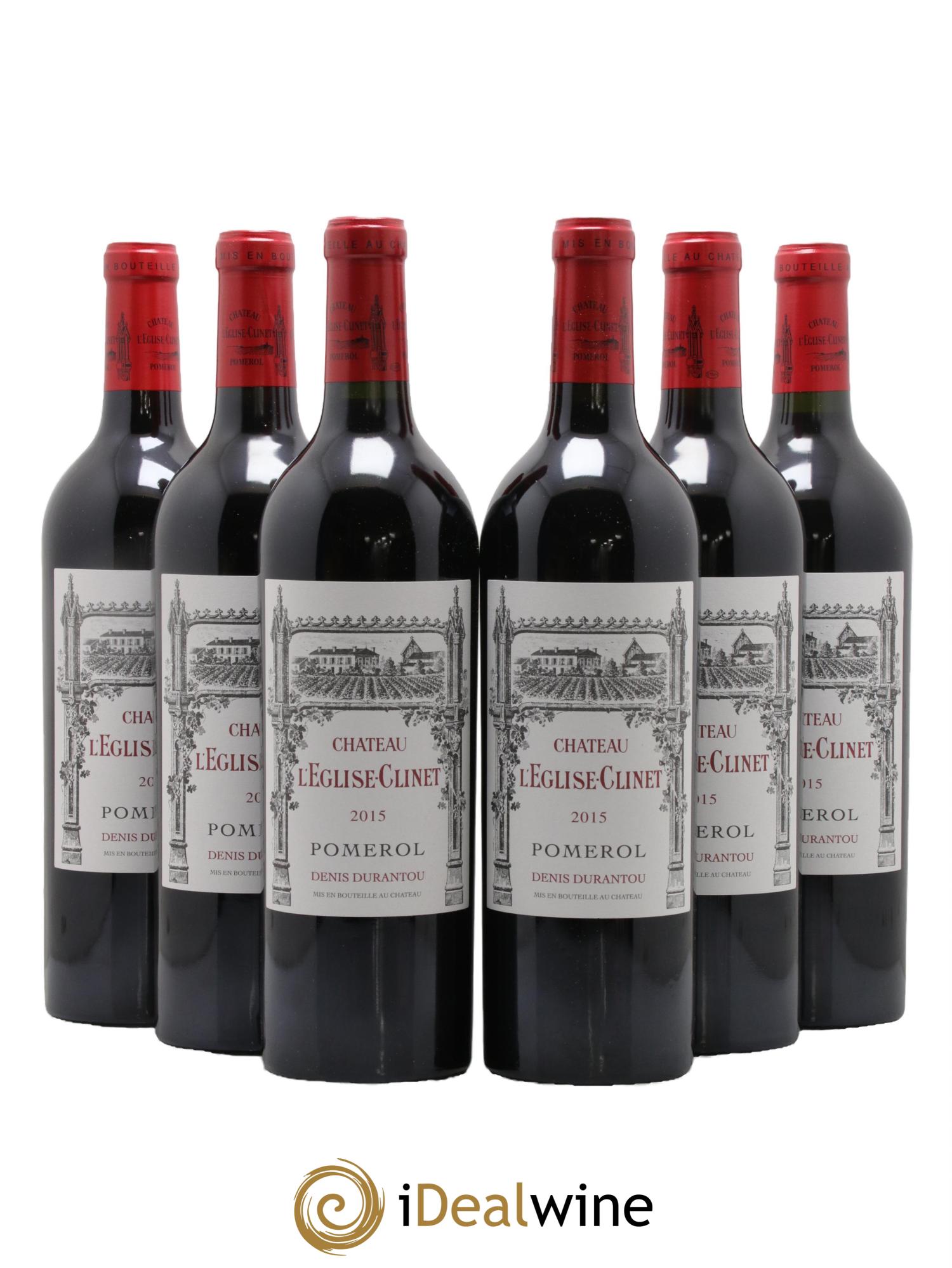 Château l' Église Clinet 2015 - Lot de 6 bouteilles - 0