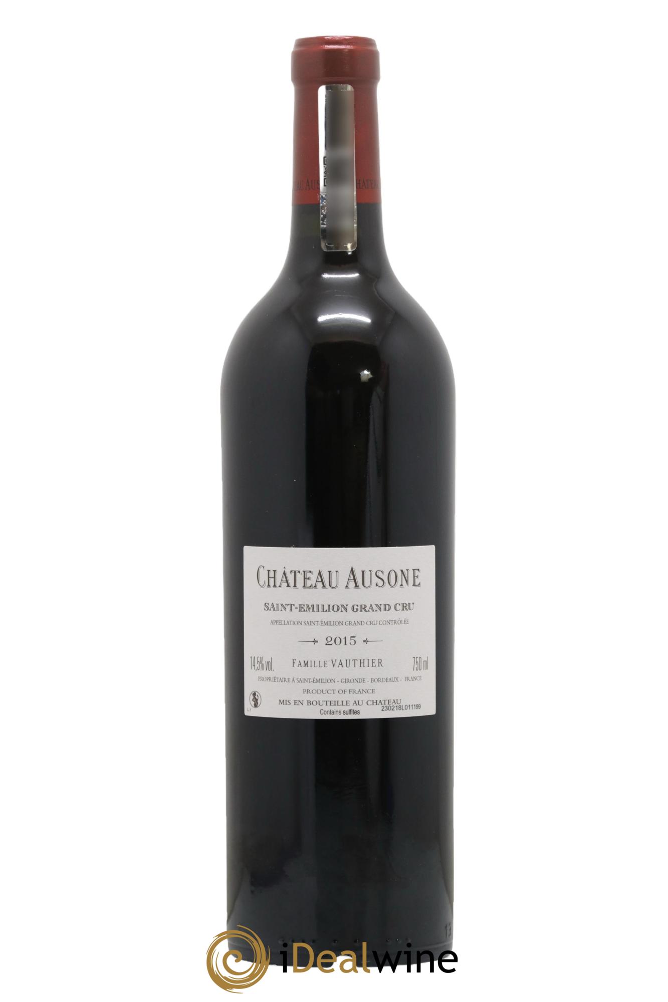 Château Ausone 1er Grand Cru Classé A 2015 - Lot de 1 bouteille - 2
