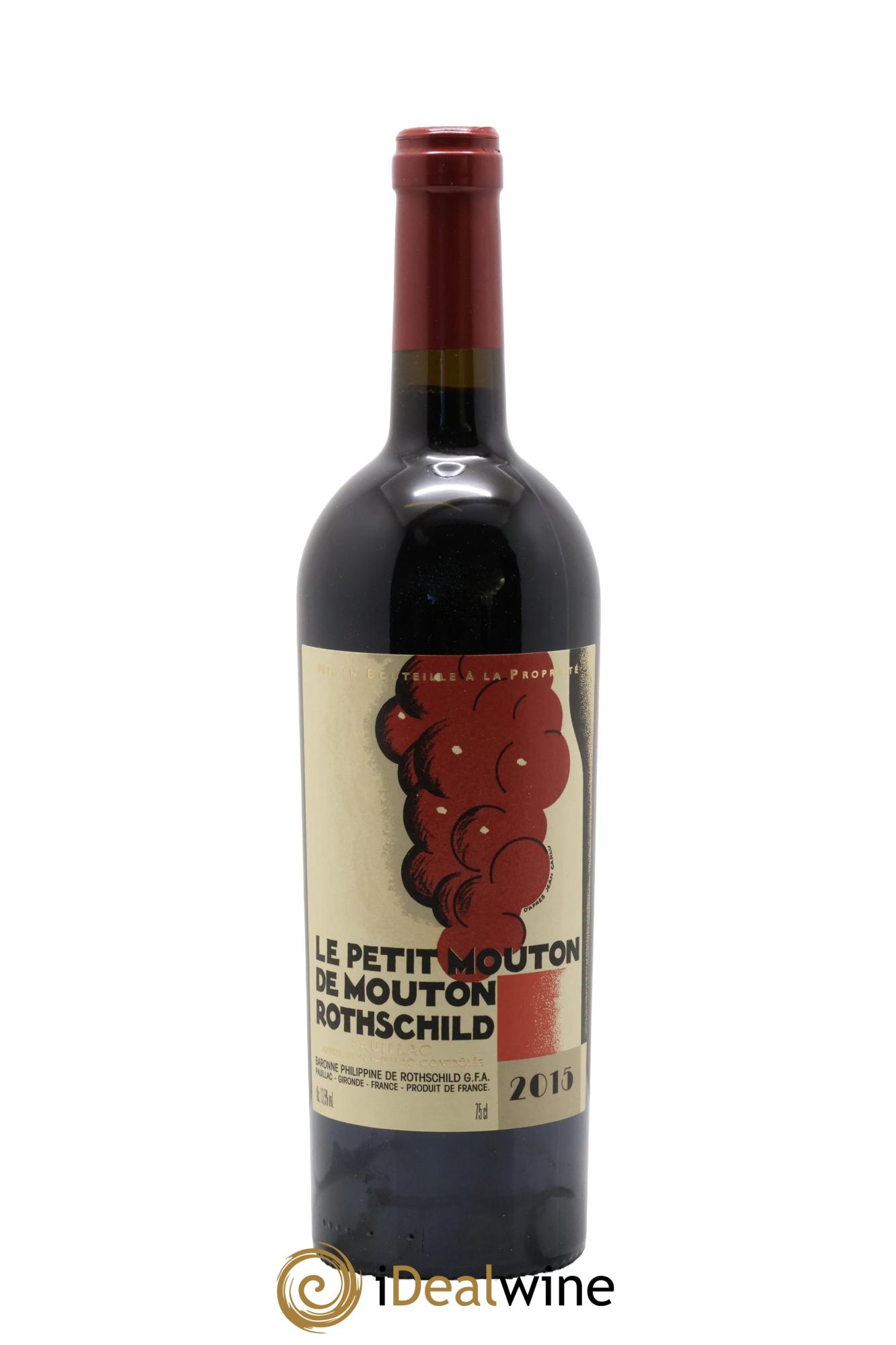 Petit Mouton Second Vin 2015 - Posten von 1 Flasche - 0