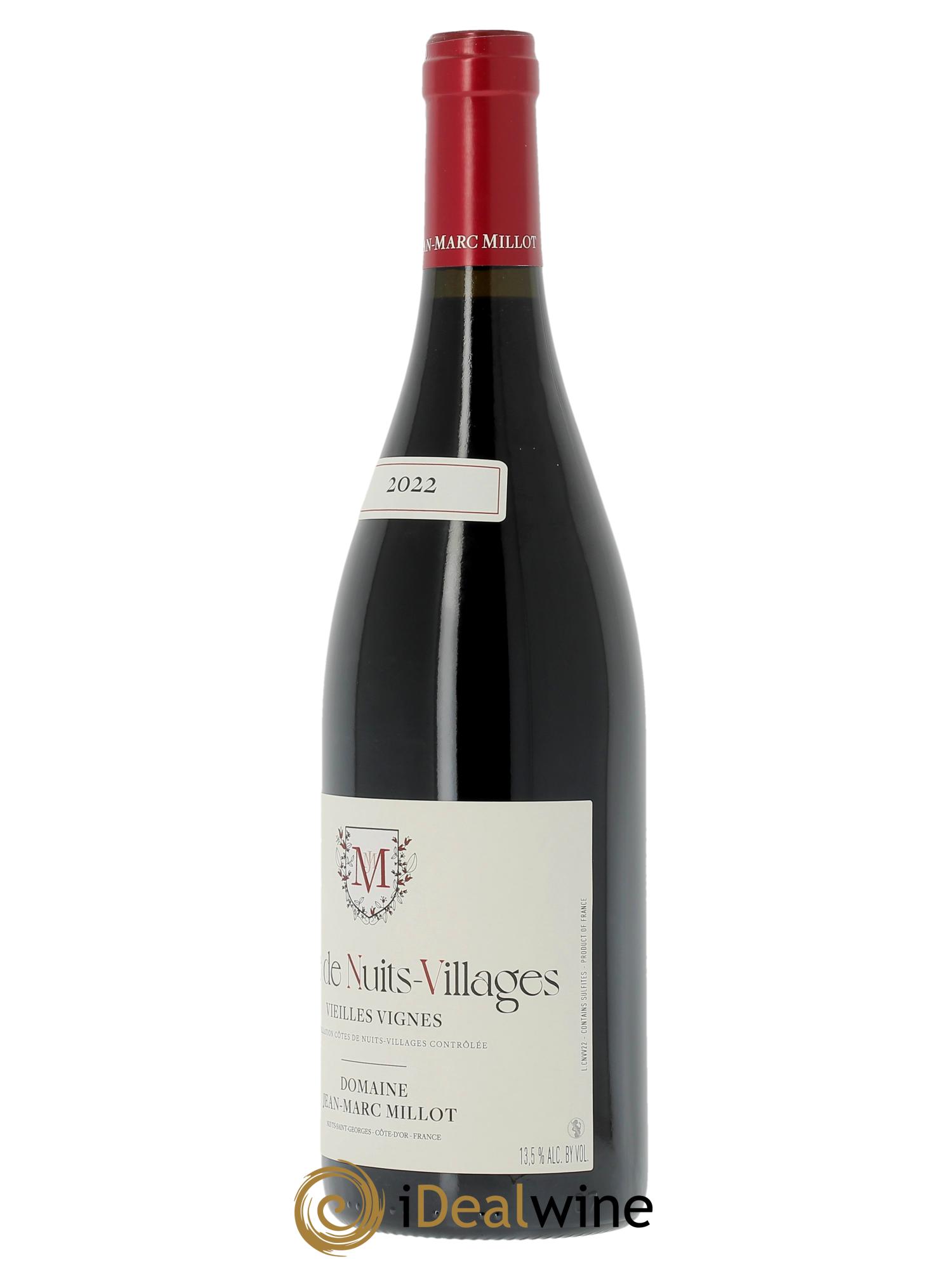 Côte de Nuits Vieilles Vignes Jean-Marc Millot  2022 - Lot de 1 bouteille - 1