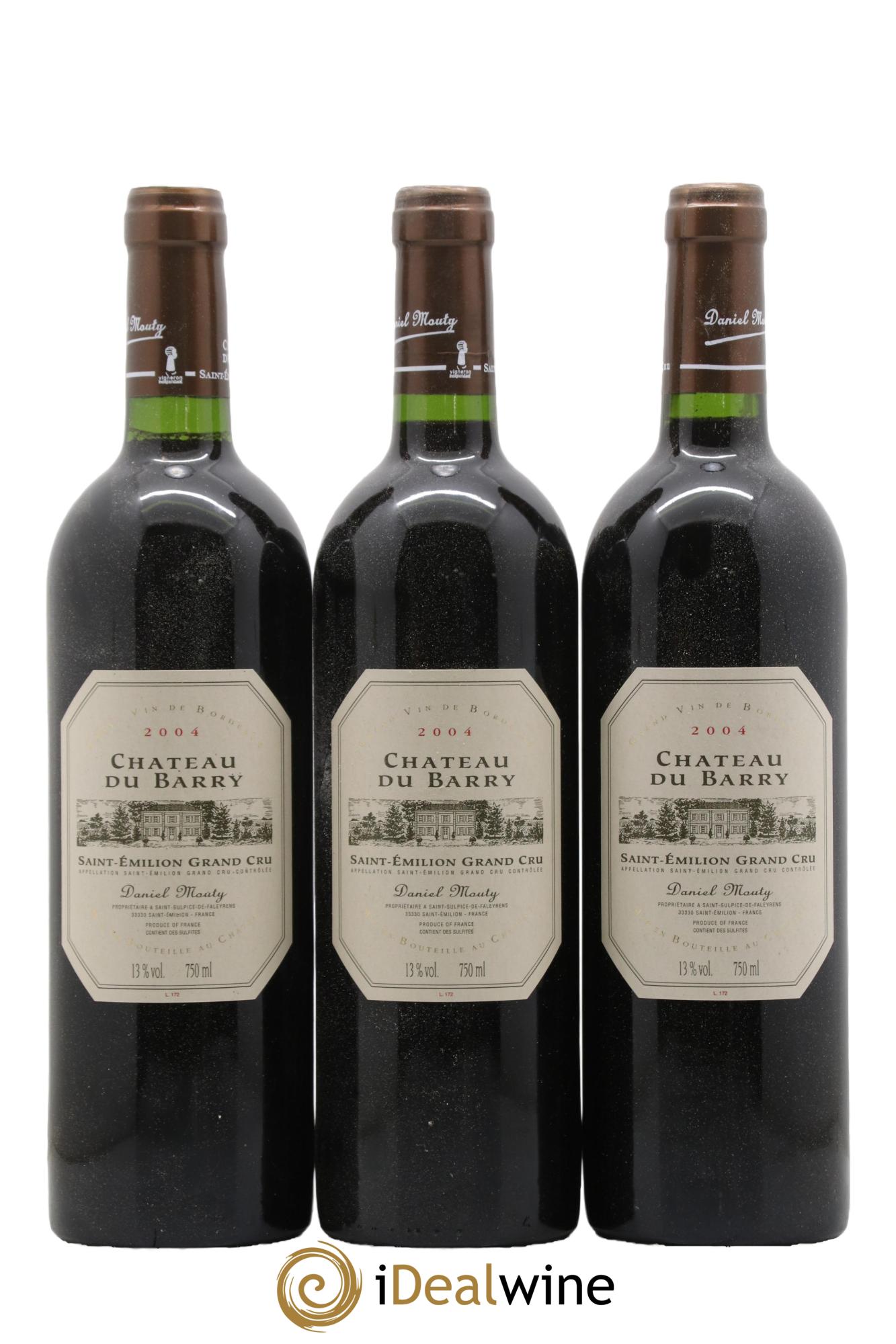 Saint-Émilion Grand Cru Château du Barry 2004 - Lot de 12 bouteilles - 4