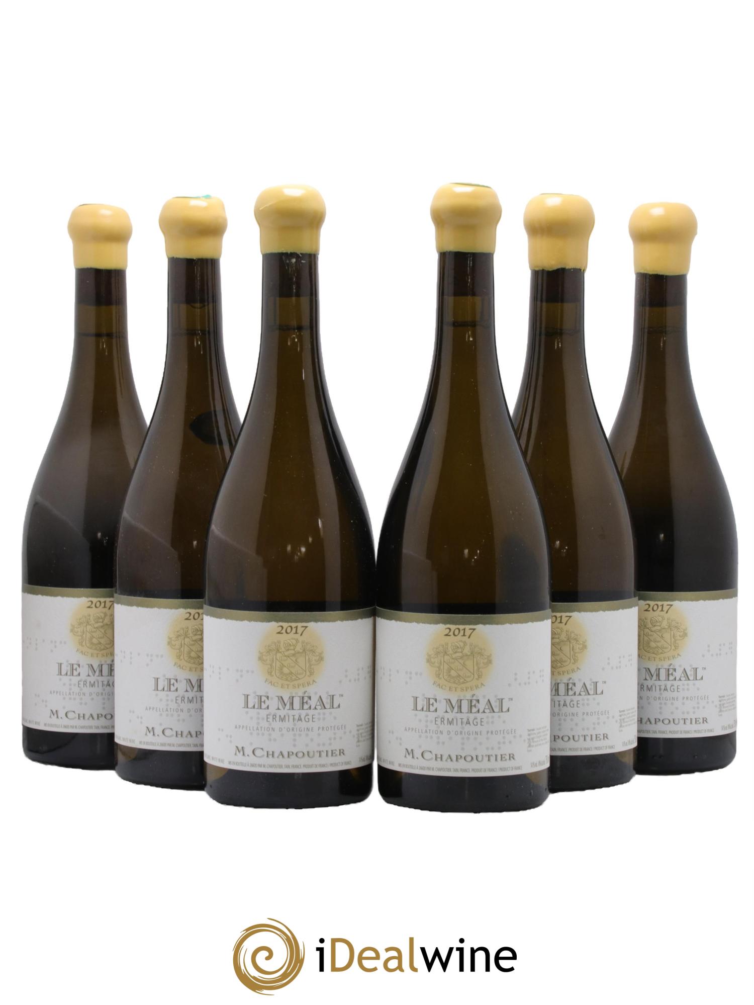Hermitage Ermitage Le Méal Chapoutier 2017 - Lot de 6 bouteilles - 0