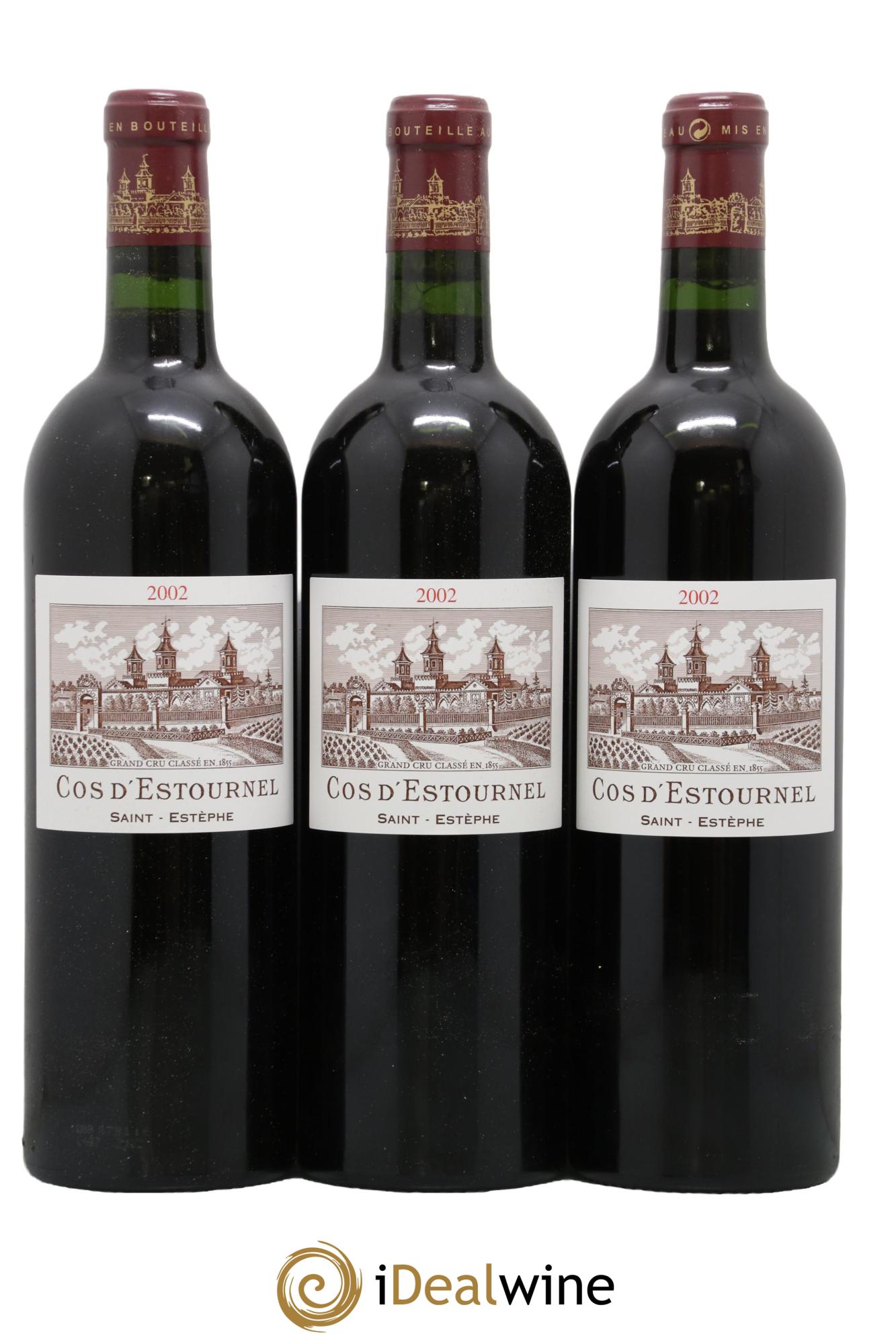 Cos d'Estournel 2ème Grand Cru Classé 2002 - Posten von 12 Flaschen - 1