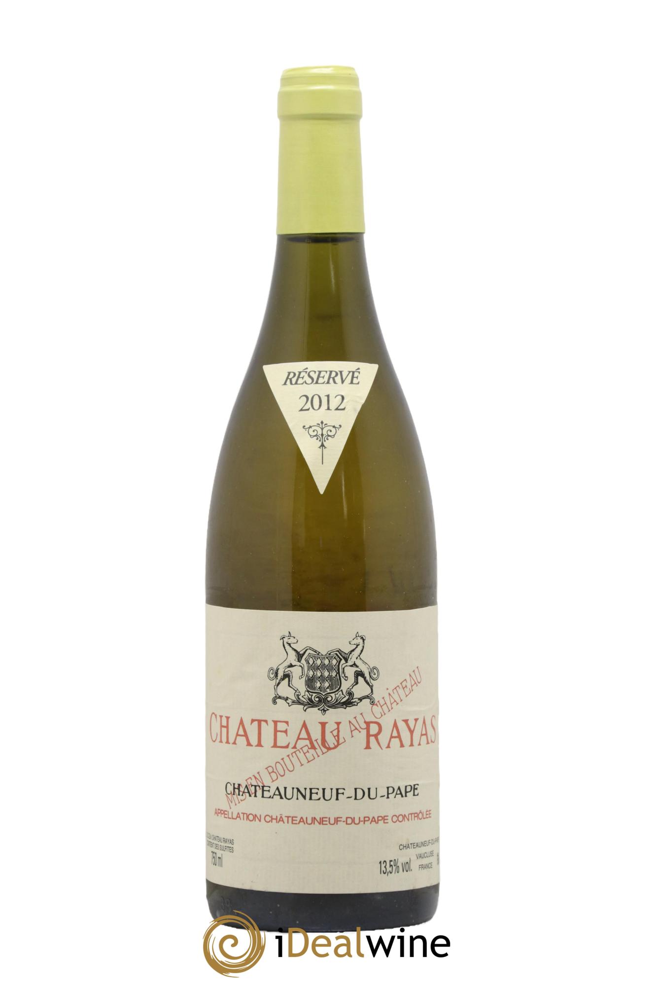 Châteauneuf-du-Pape Château Rayas Emmanuel Reynaud 2012 - Posten von 1 Flasche - 0