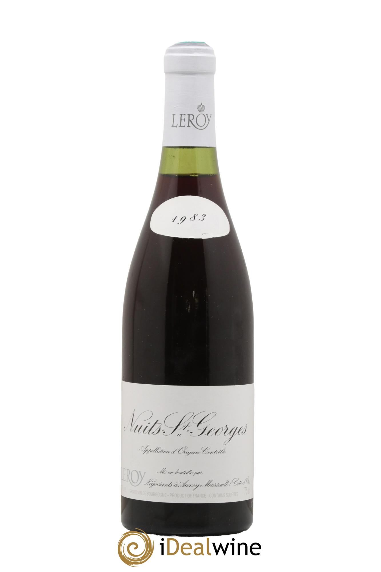 Nuits-Saint-Georges Leroy SA 1983 - Lotto di 1 bottiglia - 0