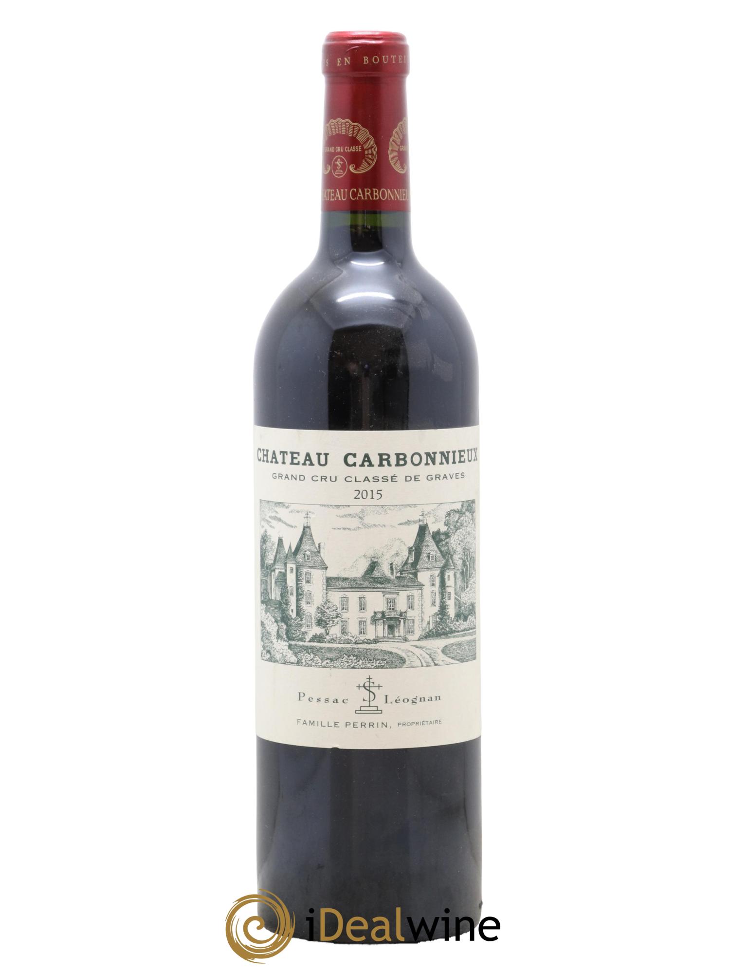 Château Carbonnieux Cru Classé de Graves 2015 - Lot de 1 bouteille - 0