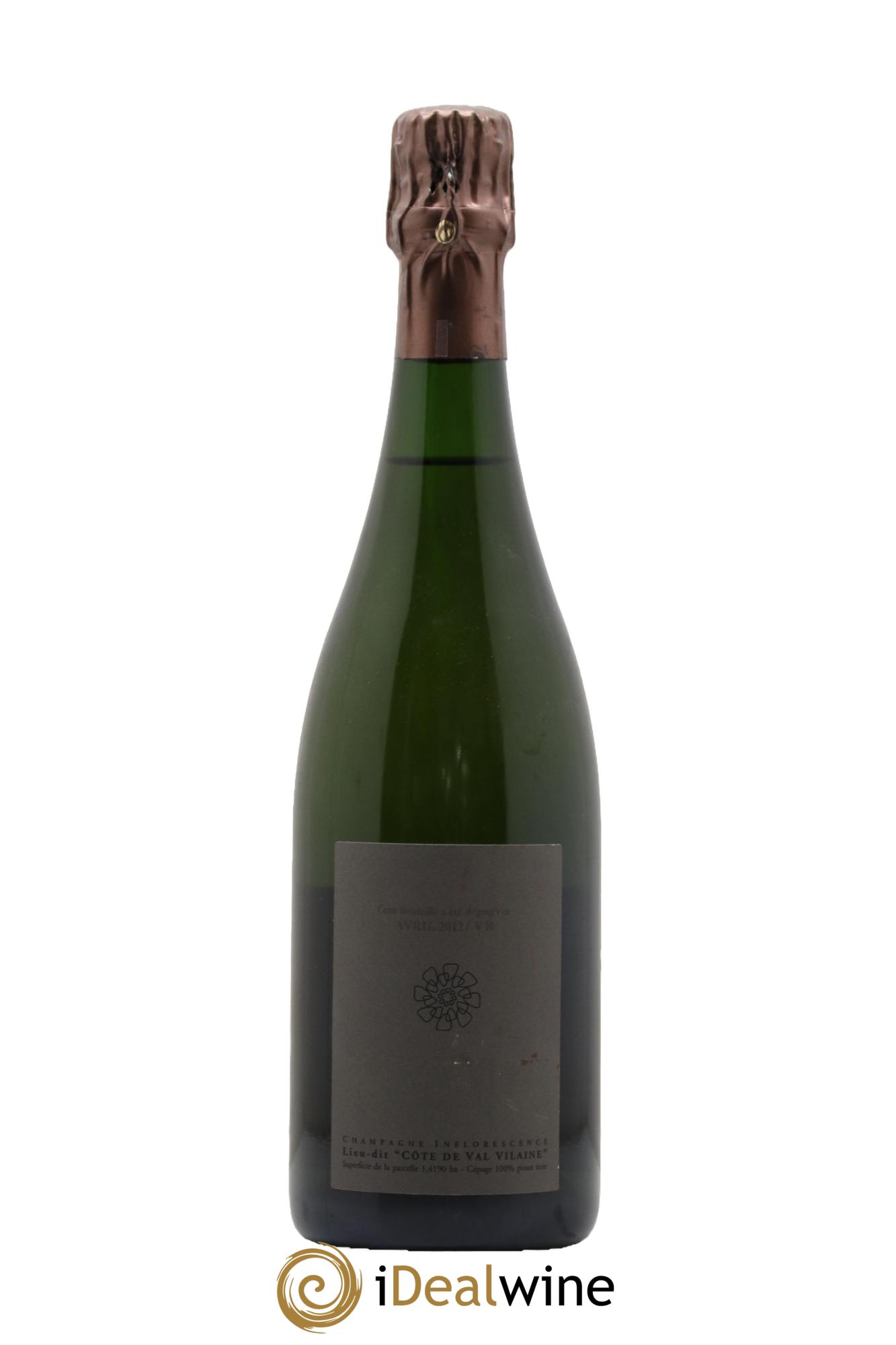 Roses de Jeanne Côte de Val Vilaine Blanc de Noirs Cédric Bouchard Inflorescence 2010 - Lot de 1 bouteille - 1
