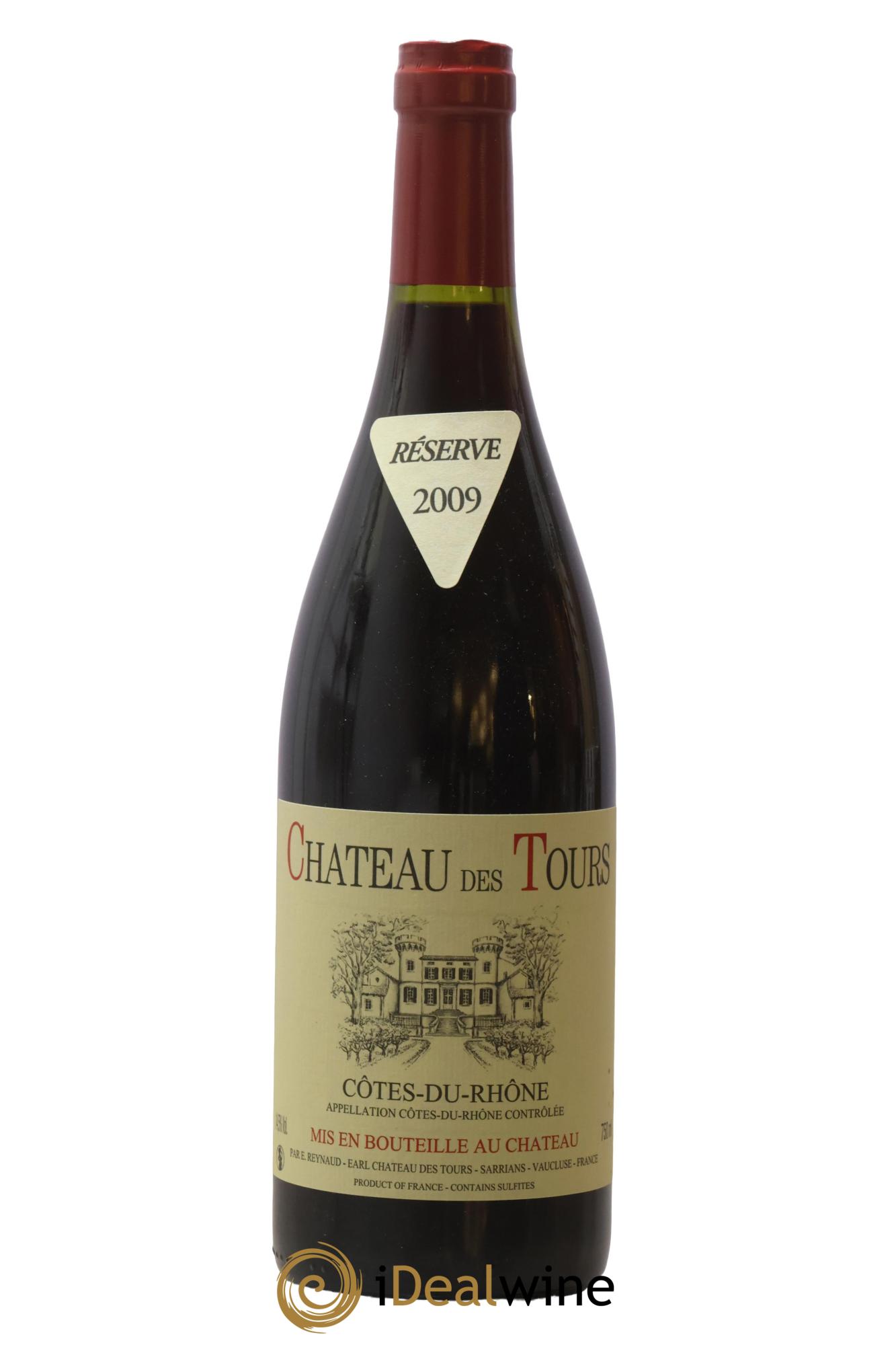 Côtes-du-Rhône Château des Tours Emmanuel Reynaud 2009 - Lotto di 1 bottiglia - 0