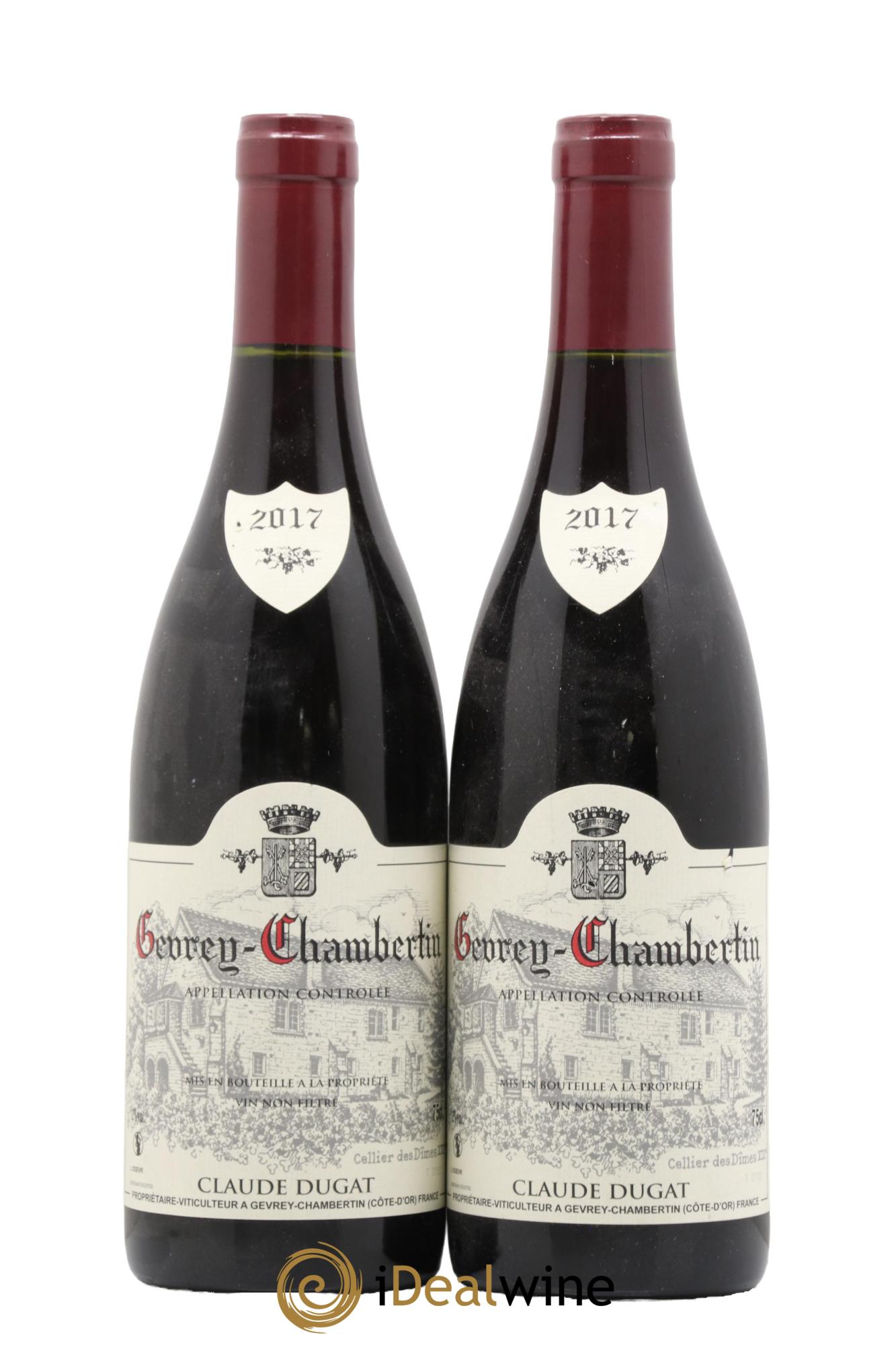 Gevrey-Chambertin Claude Dugat 2017 - Posten von 2 Flaschen - 0