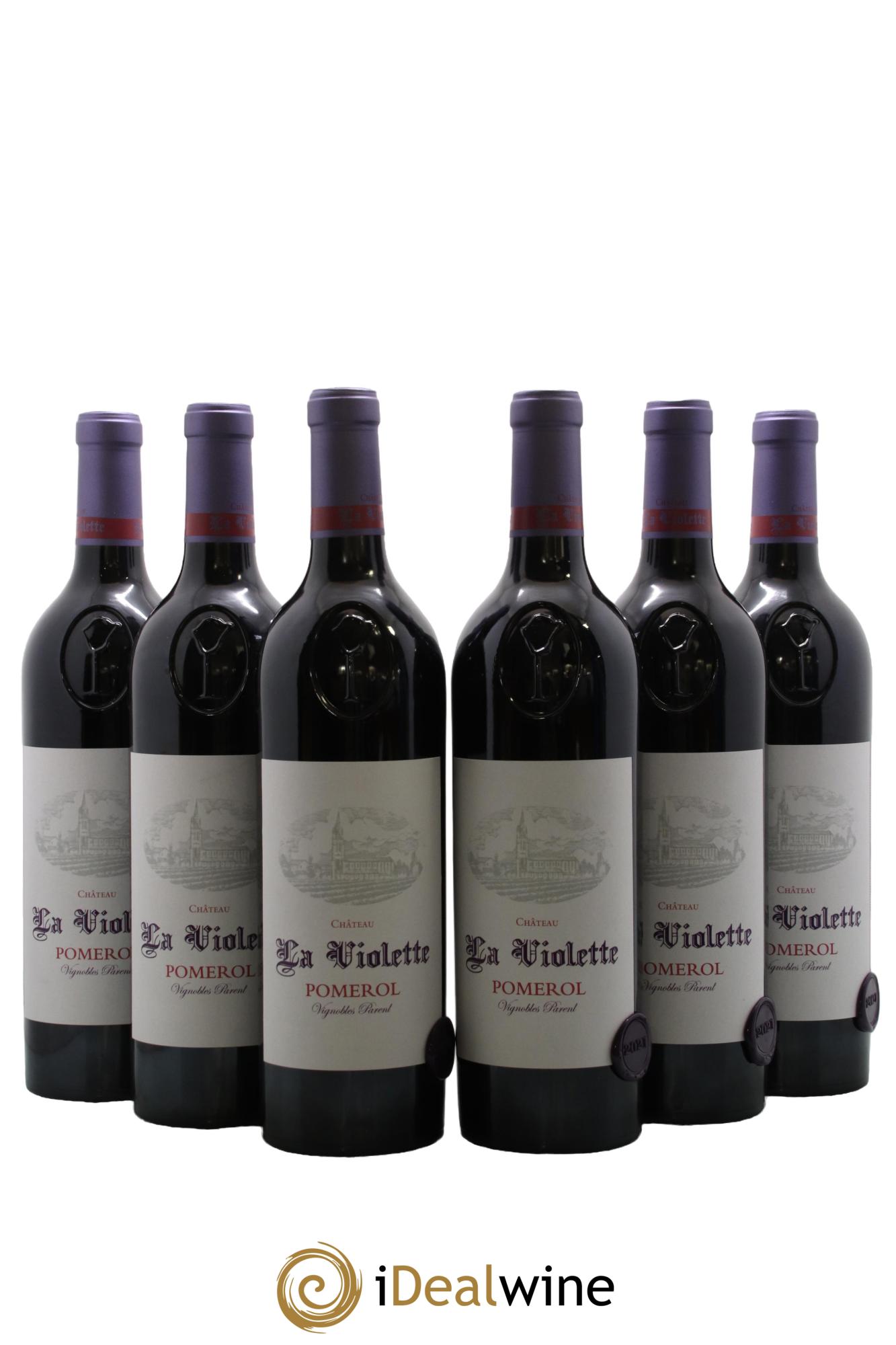 Château la Violette 2021 - Lot of 6 bottles - 0