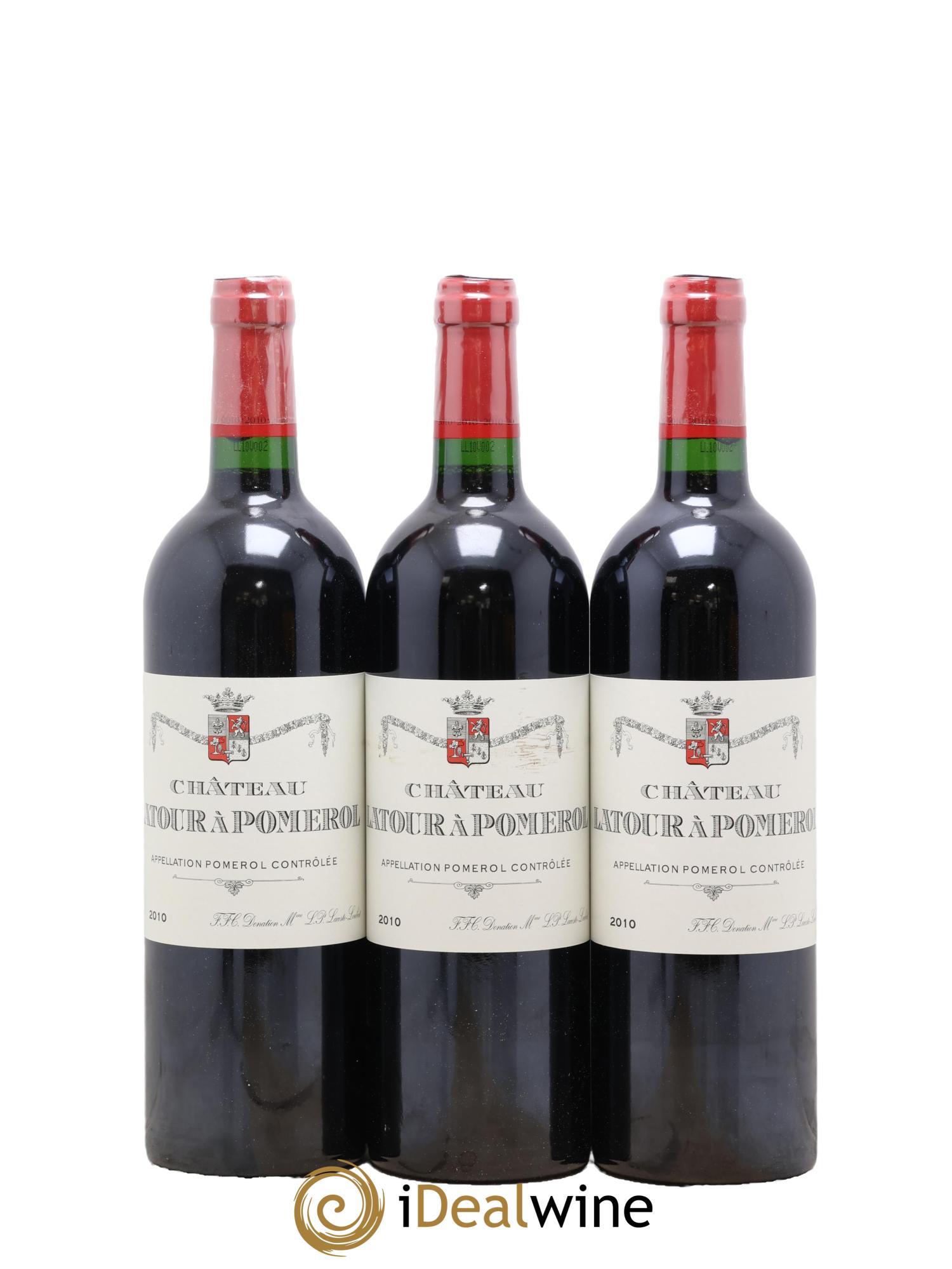 Château Latour à Pomerol 2010 - Lotto di 6 bottiglie - 2