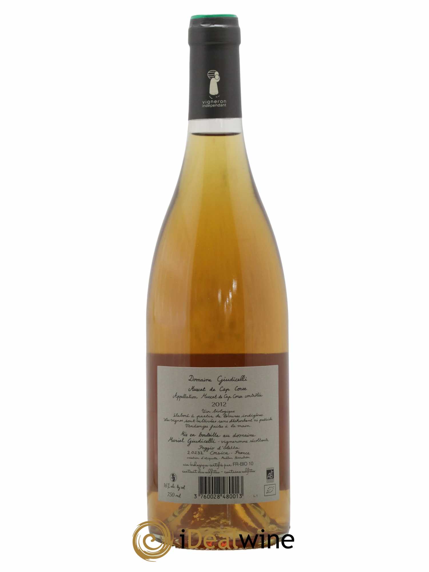 Muscat du Cap Corse Domaine Giudicelli 2012 - Lotto di 1 bottiglia - 1