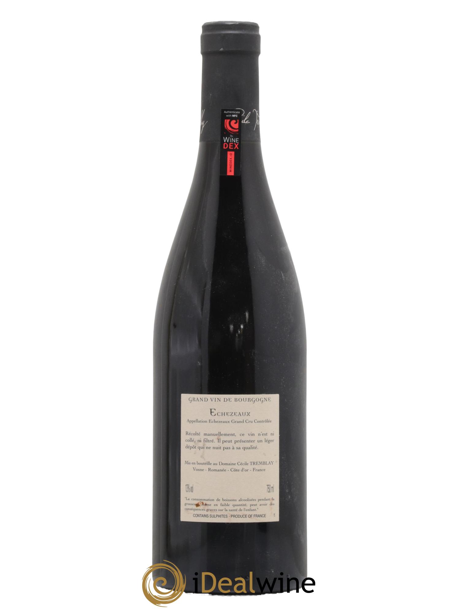Echezeaux Grand Cru du dessus Cécile Tremblay 2012 - Lotto di 1 bottiglia - 1