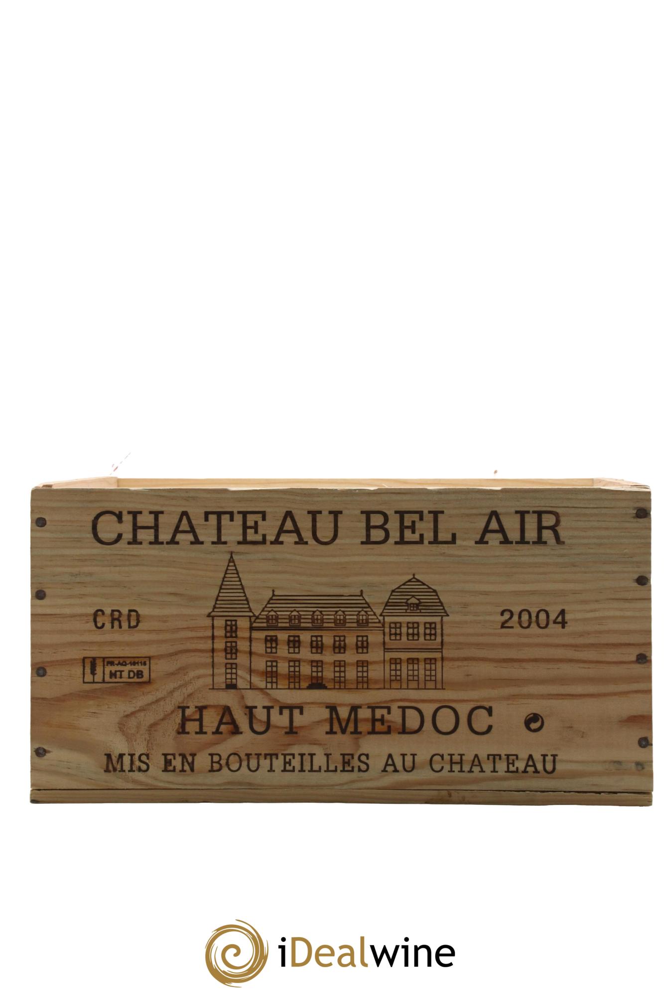 Château Bel Air  2004 - Posten von 6 Flaschen - 3