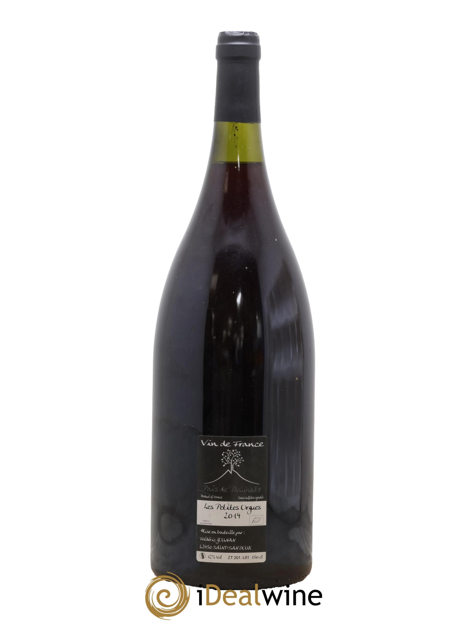 Vin de France Les Petites Orgues Vignoble de l'Arbre Blanc 2014 - Lot of 1 magnum - 1