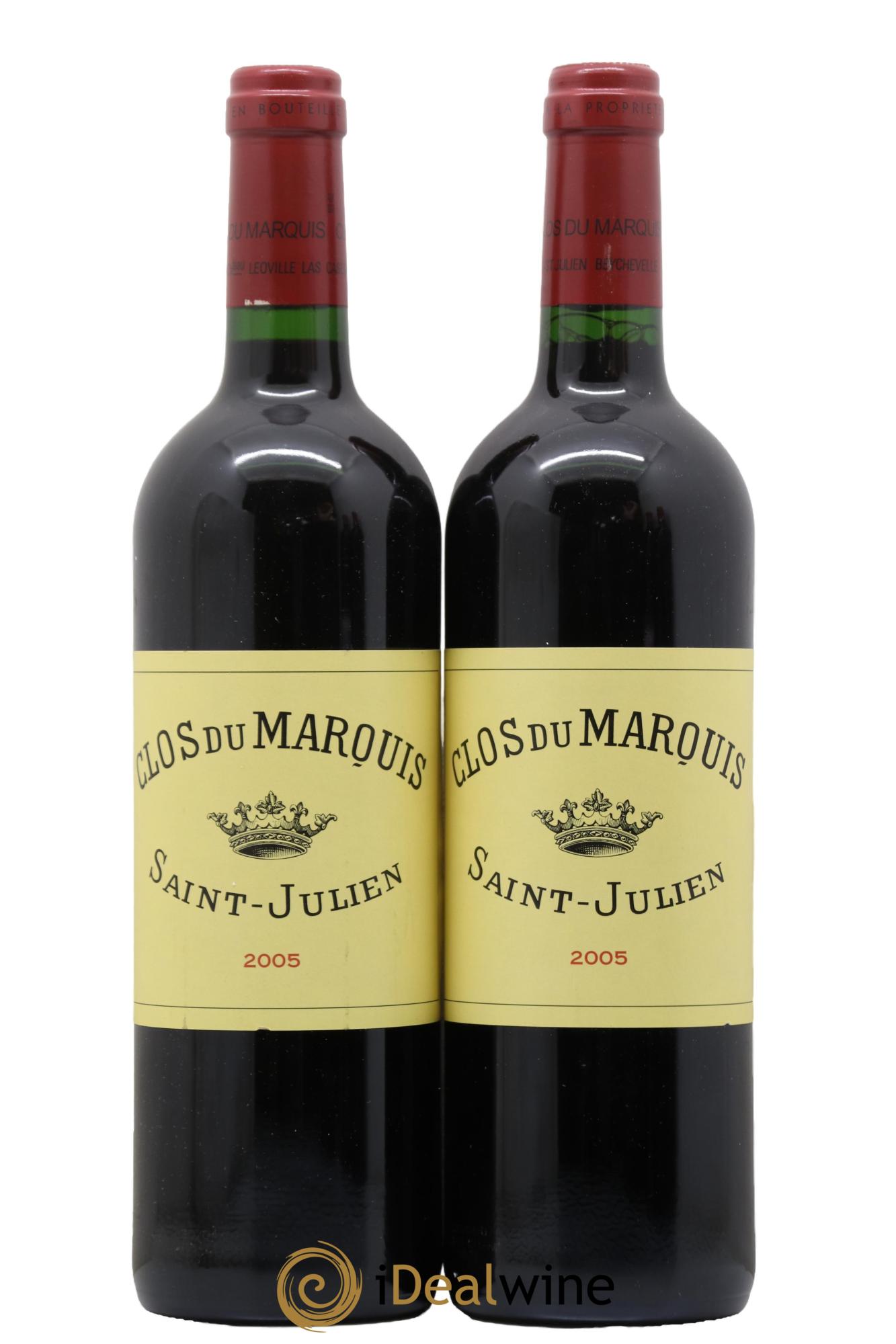 Clos du Marquis 2005 - Lot de 2 bouteilles - 0
