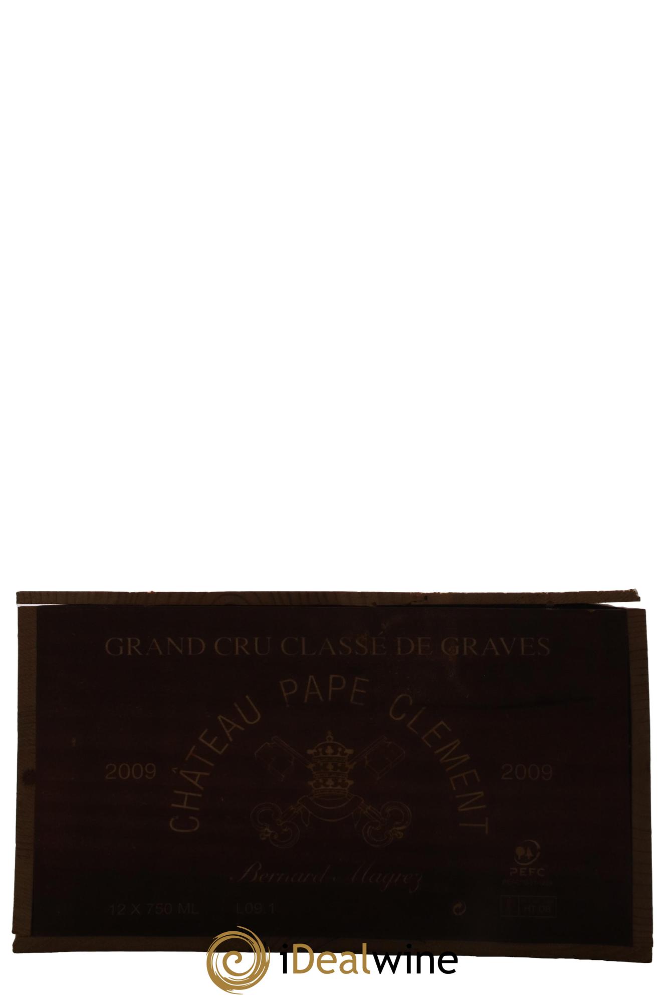 Château Pape Clément Cru Classé de Graves 2009 - Lot of 12 bottles - 10