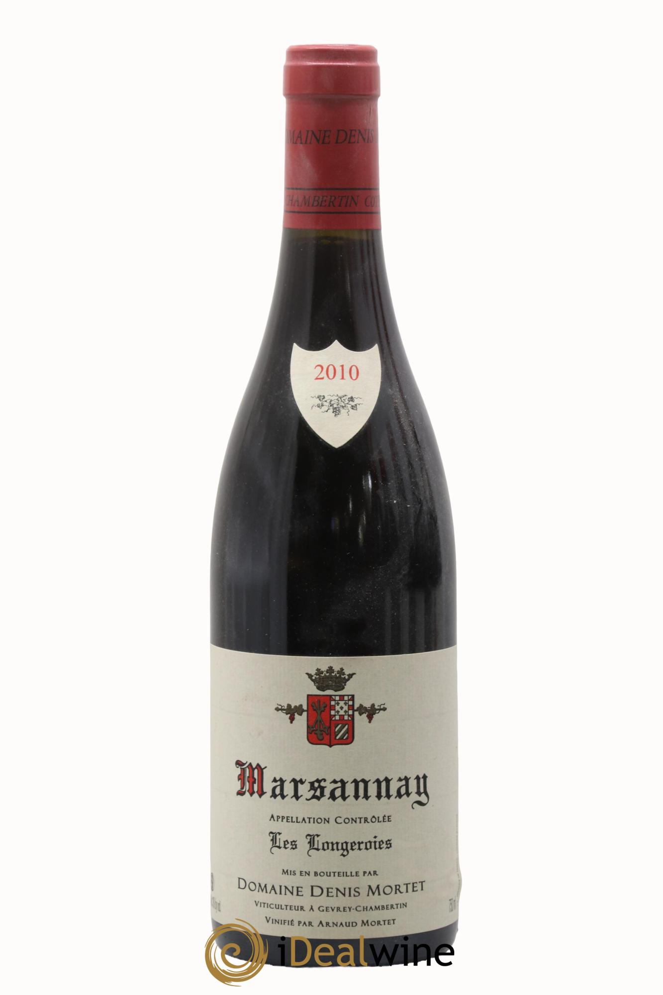 Marsannay Les Longeroies Denis Mortet (Domaine) 2010 - Lot de 1 bouteille - 0