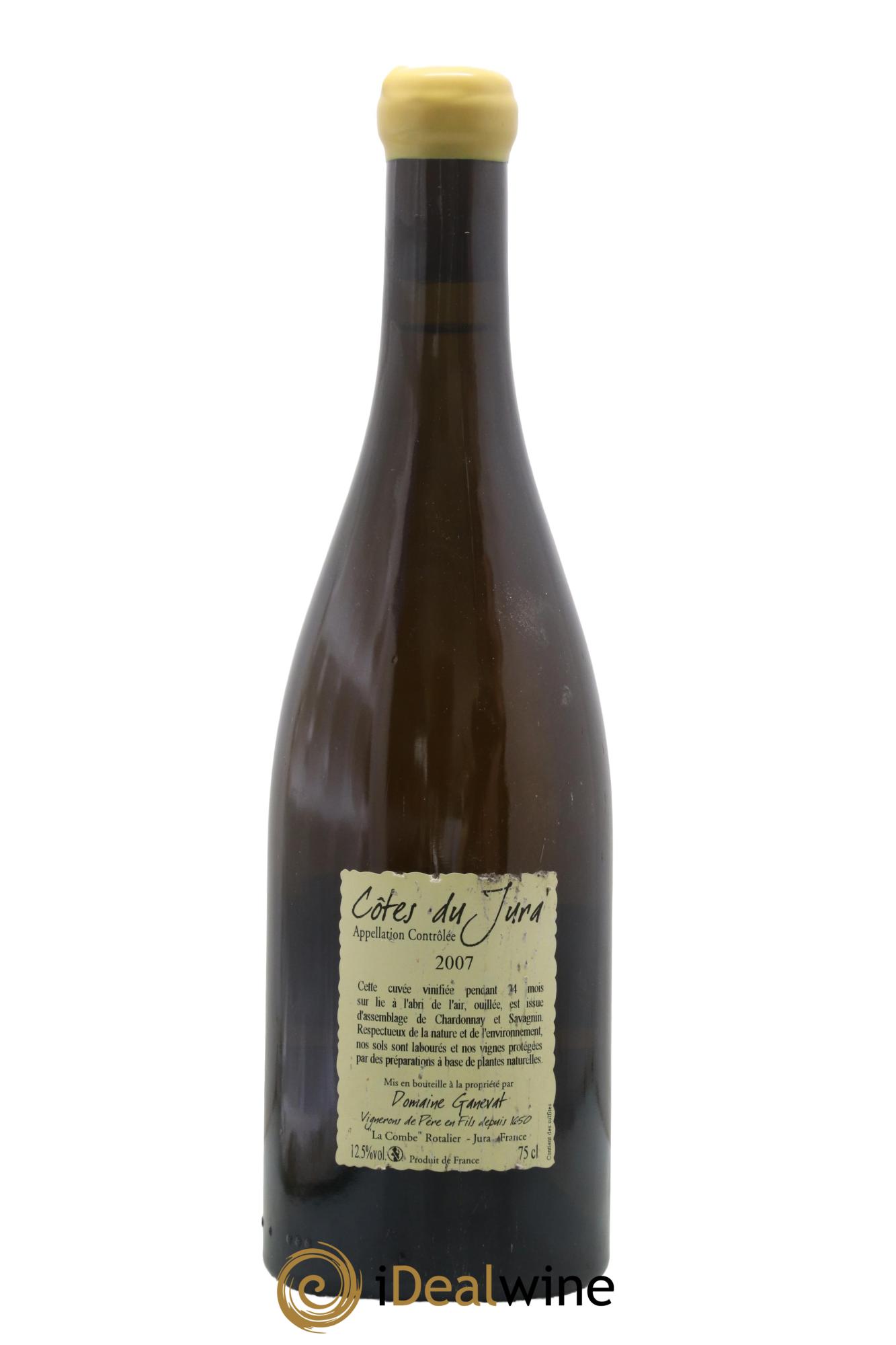 Côtes du Jura Cuvée Orégane Jean-François Ganevat (Domaine) 2007 - Lotto di 1 bottiglia - 1