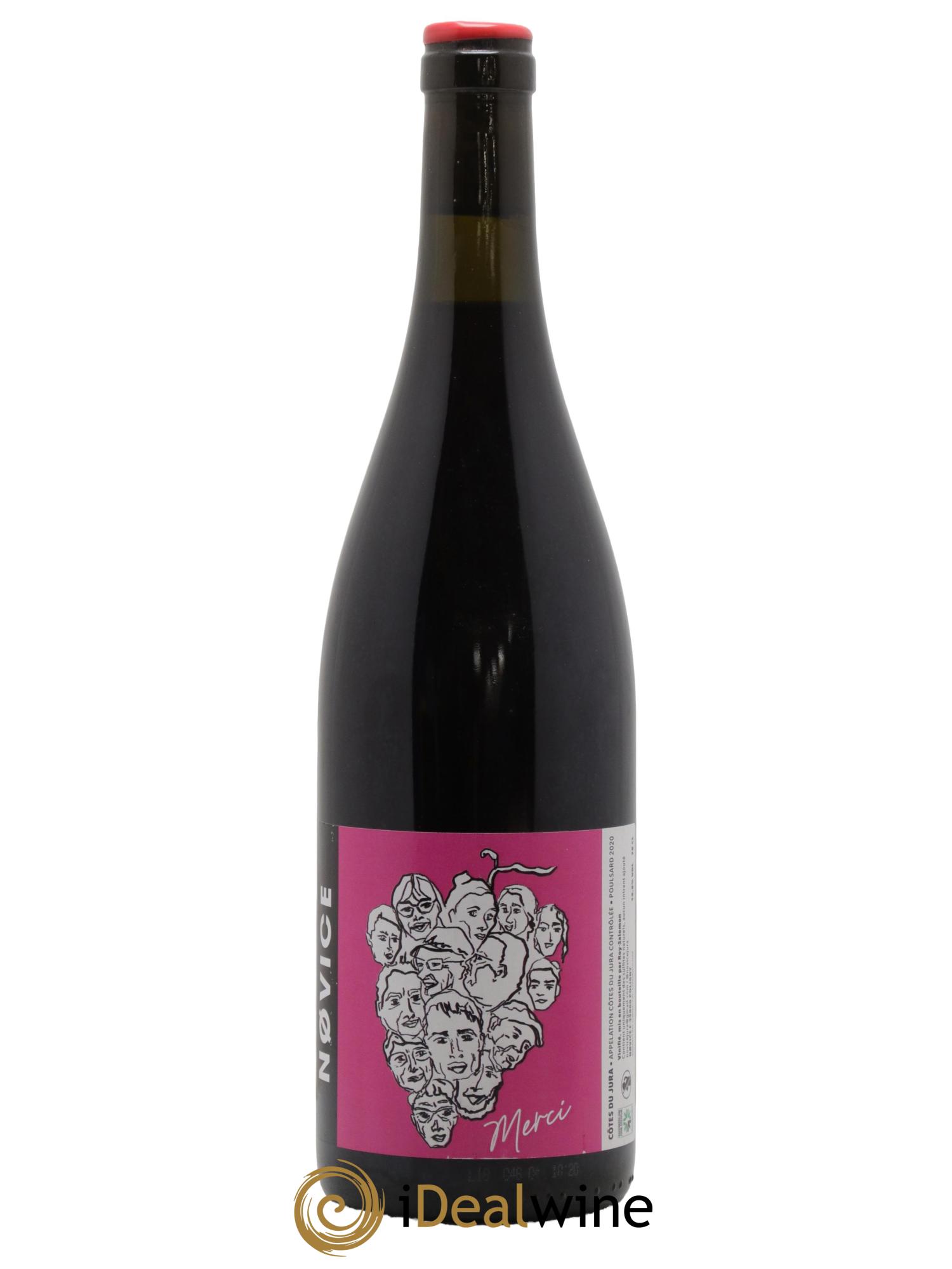 Côtes du Jura Merci Poulsard Novice 2020 - Lot de 1 bouteille - 0