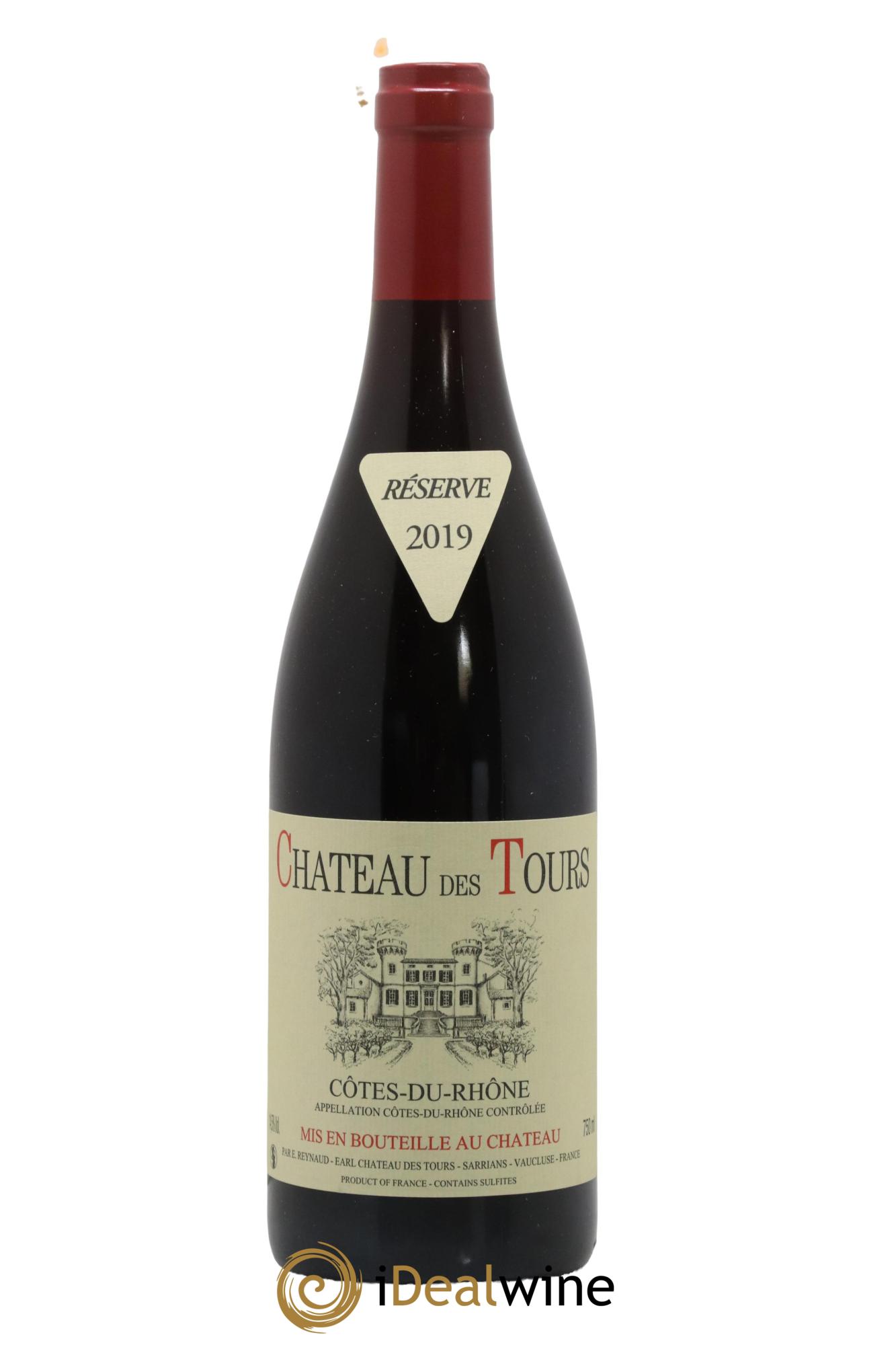 Côtes-du-Rhône Château des Tours Emmanuel Reynaud 2019 - Lot de 1 bouteille - 0