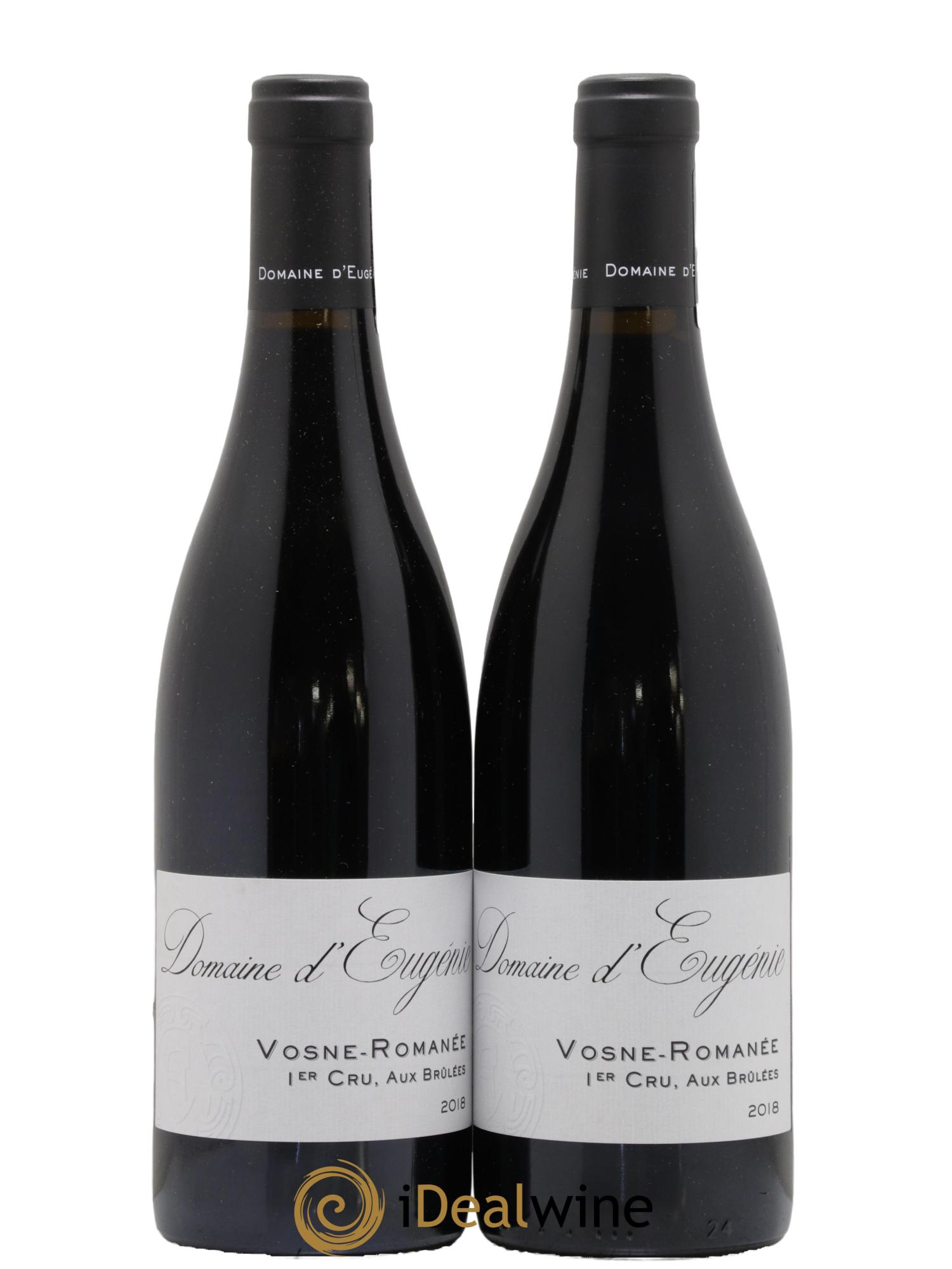 Vosne-Romanée 1er Cru Aux Brûlées Domaine René Engel - Domaine Eugénie 2018 - Lot de 2 bouteilles - 0