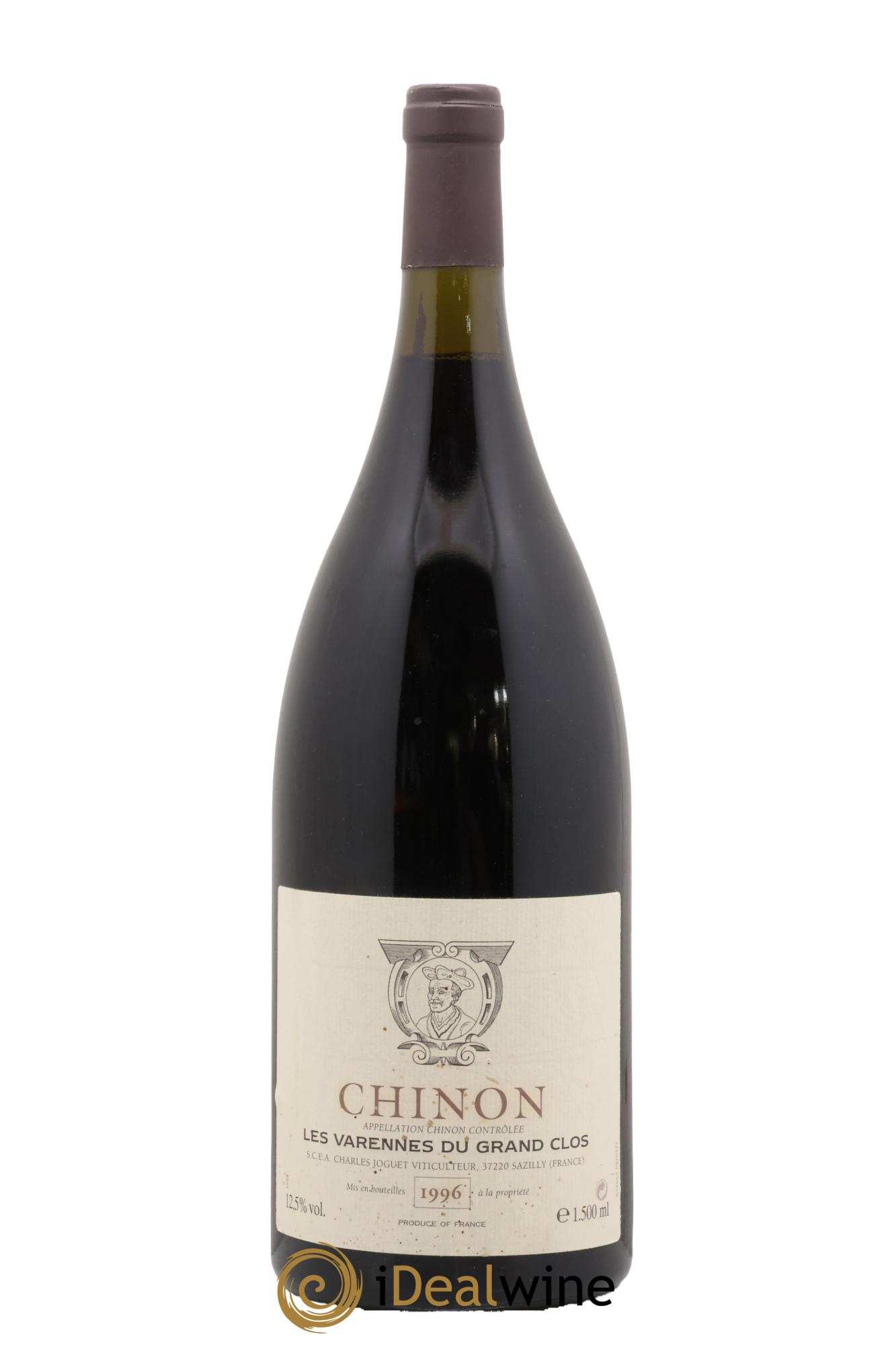 Chinon Les Varennes du Grand Clos Charles Joguet 1996 - Lot de 1 magnum - 0