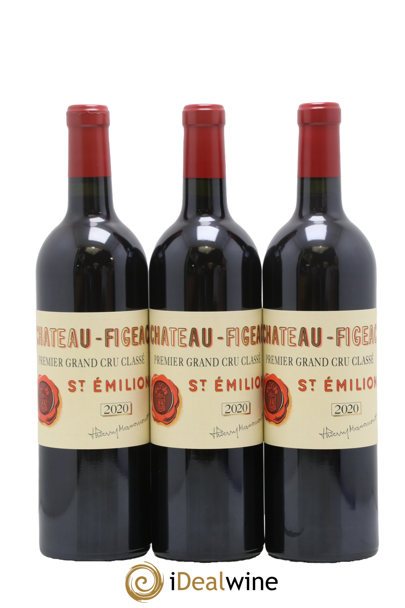 Château Figeac 1er Grand Cru Classé A 2020 - Lot of 6 bottles - 3