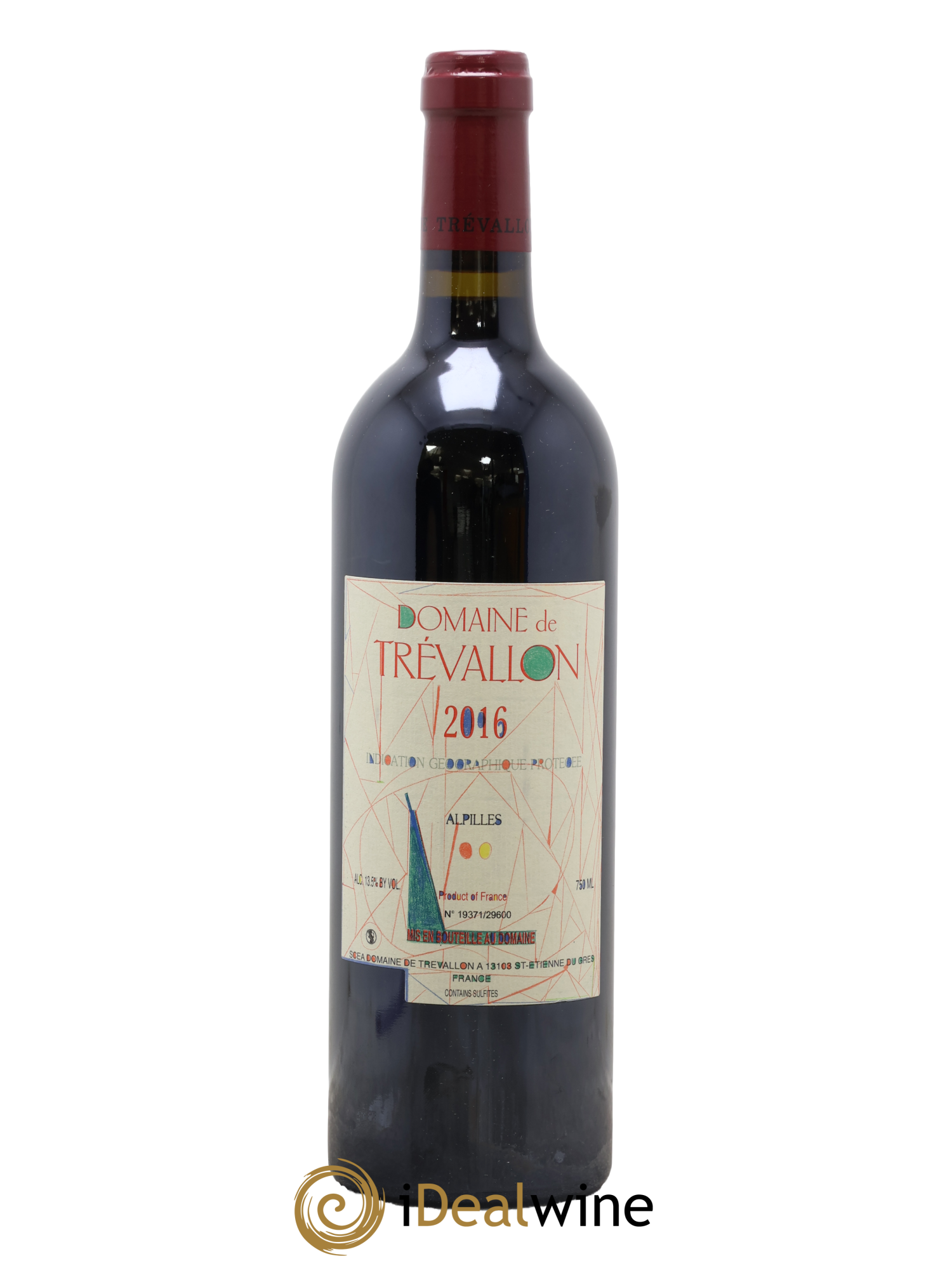 Alpilles Trévallon (Domaine de) Eloi Dürrbach 2016 - Lot of 1 bottle - 0
