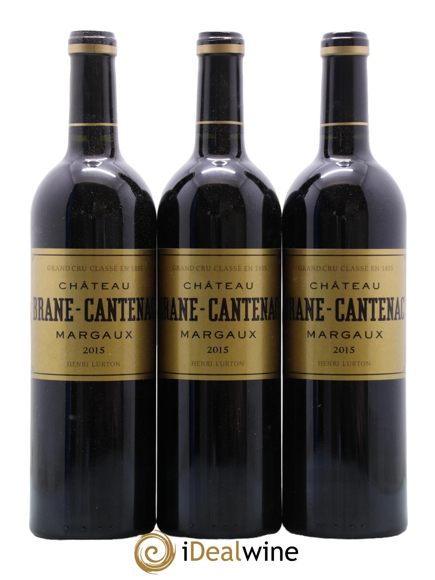 Château Brane Cantenac 2ème Grand Cru Classé 2015 - Lot de 6 bouteilles - 2