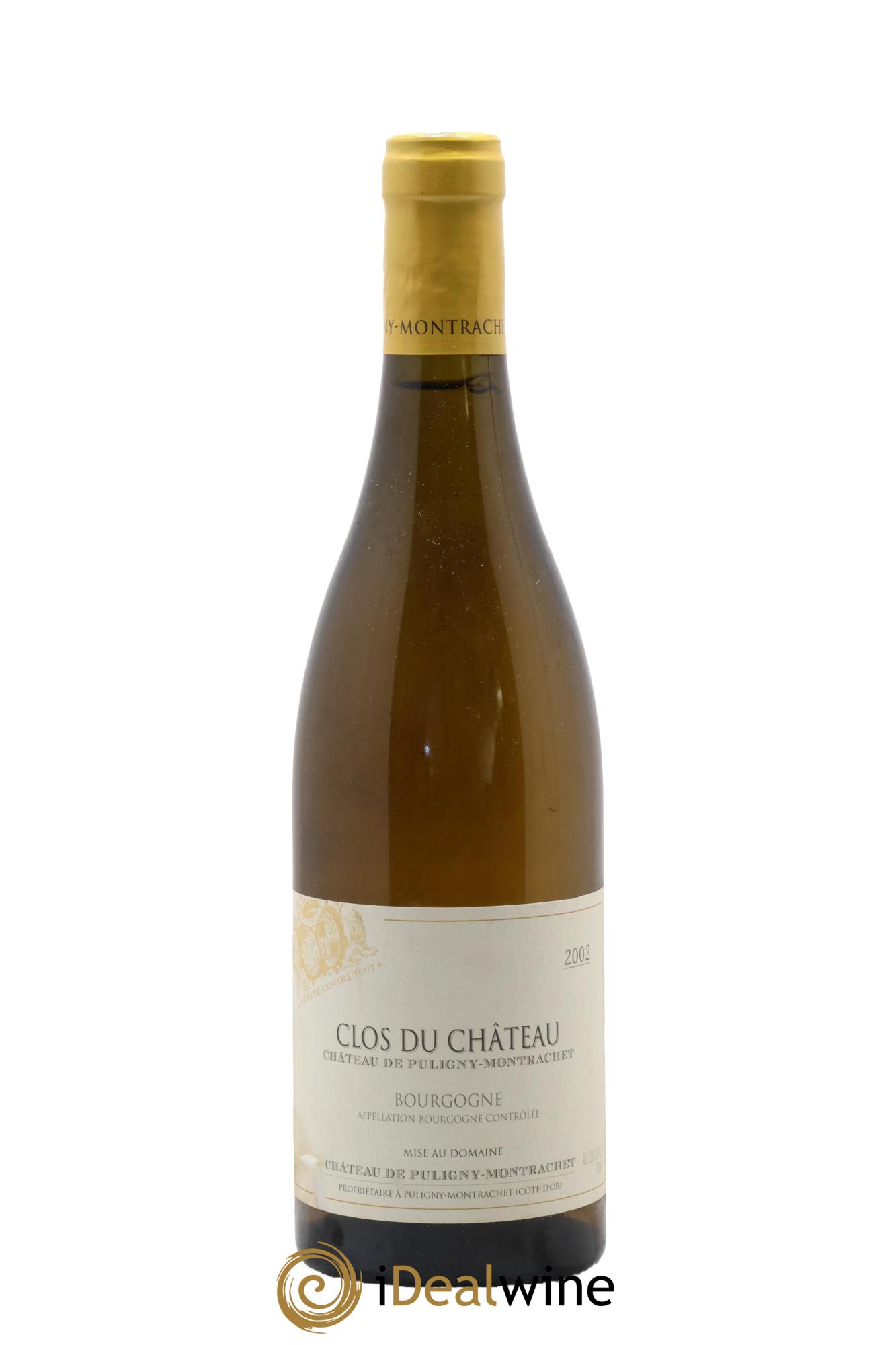Bourgogne Clos Du Chateau Château De Puligny-Montrachet 2002 - Lot of 1 bottle - 0