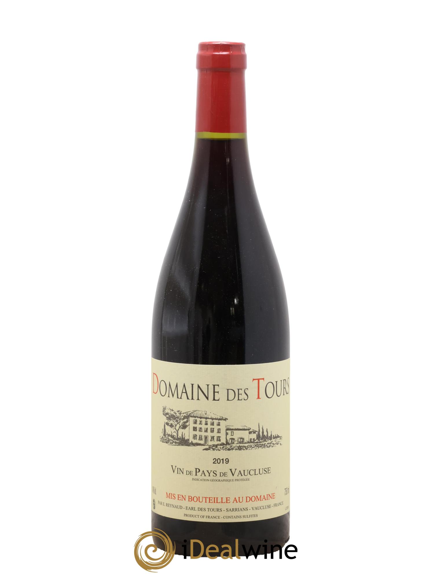 IGP Vaucluse (Vin de Pays de Vaucluse) Domaine des Tours Emmanuel Reynaud 2019 - Posten von 1 Flasche - 0