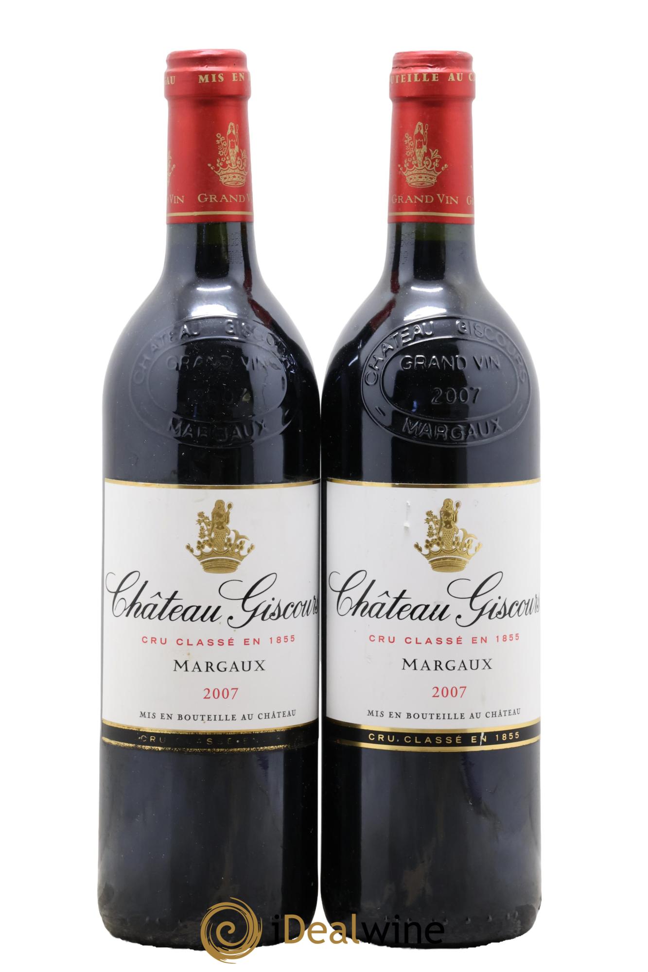Château Giscours 3ème Grand Cru Classé 2007 - Lot of 2 bottles - 0