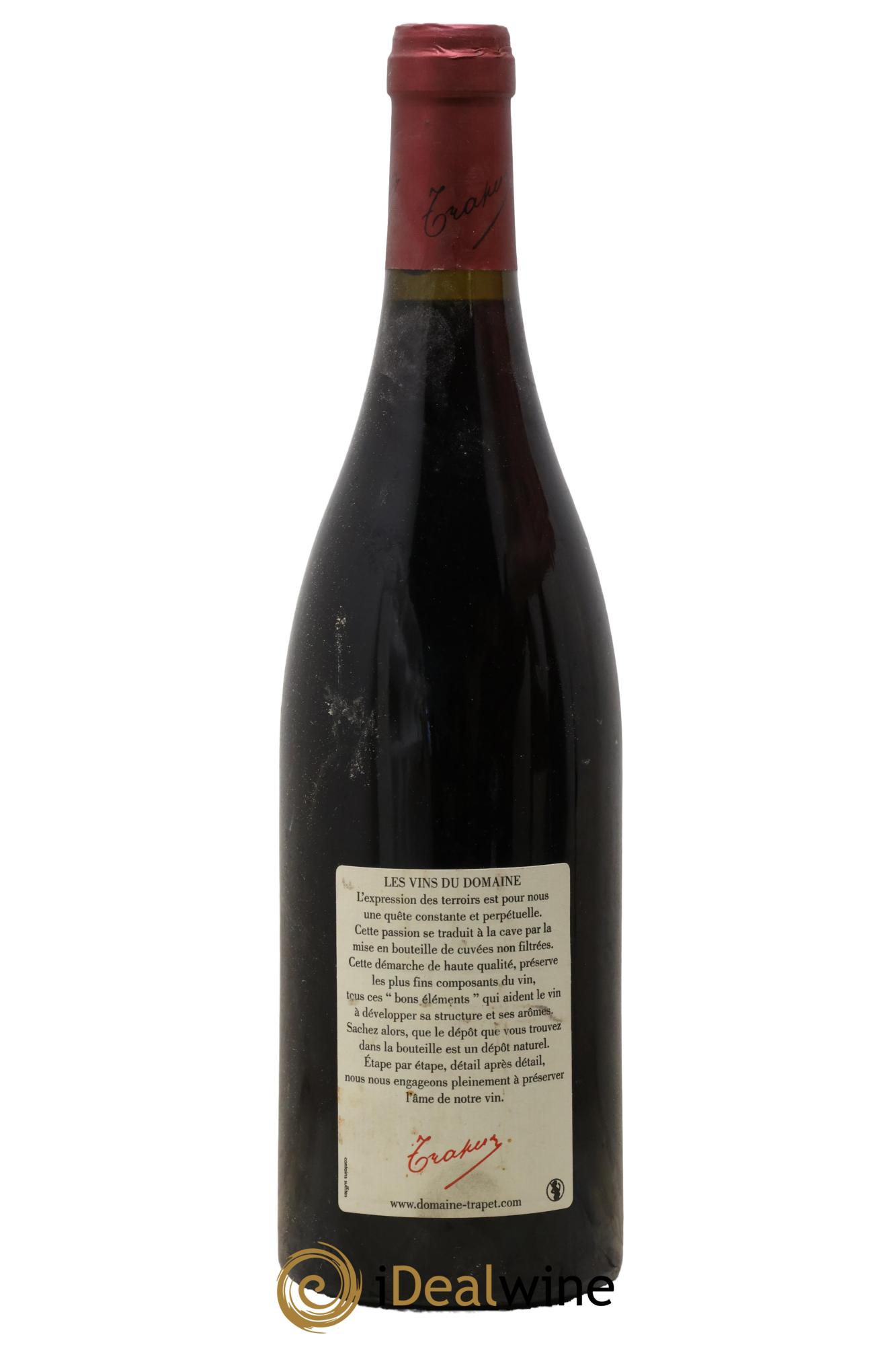 Chambertin Grand Cru Domaine Trapet 2004 - Lot de 1 bouteille - 1