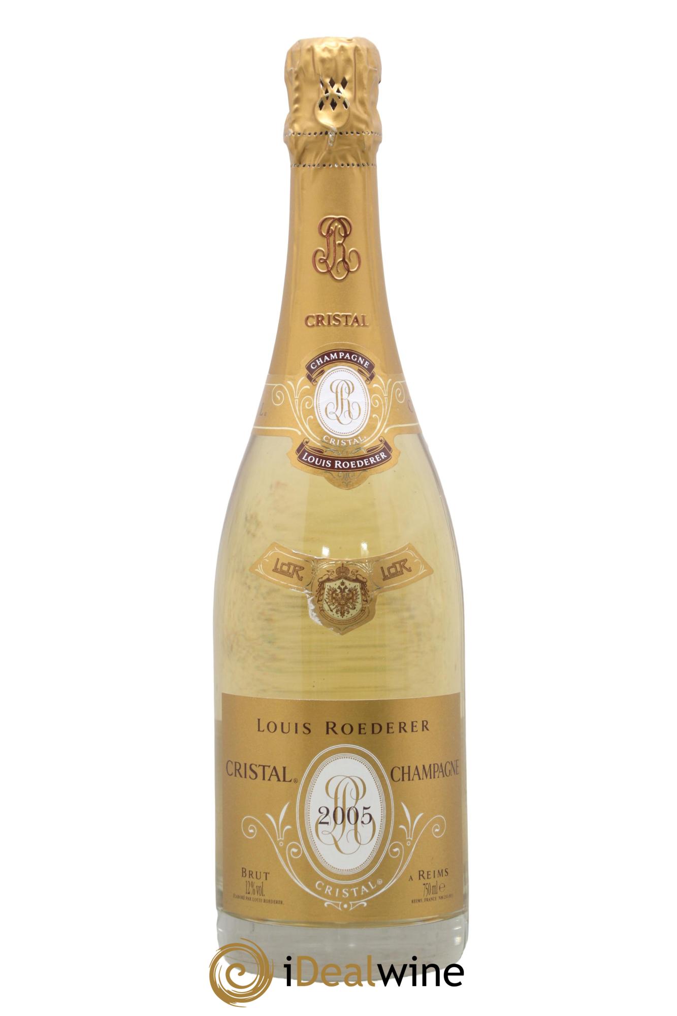 Cristal Louis Roederer 2005 - Lot de 1 bouteille - 0
