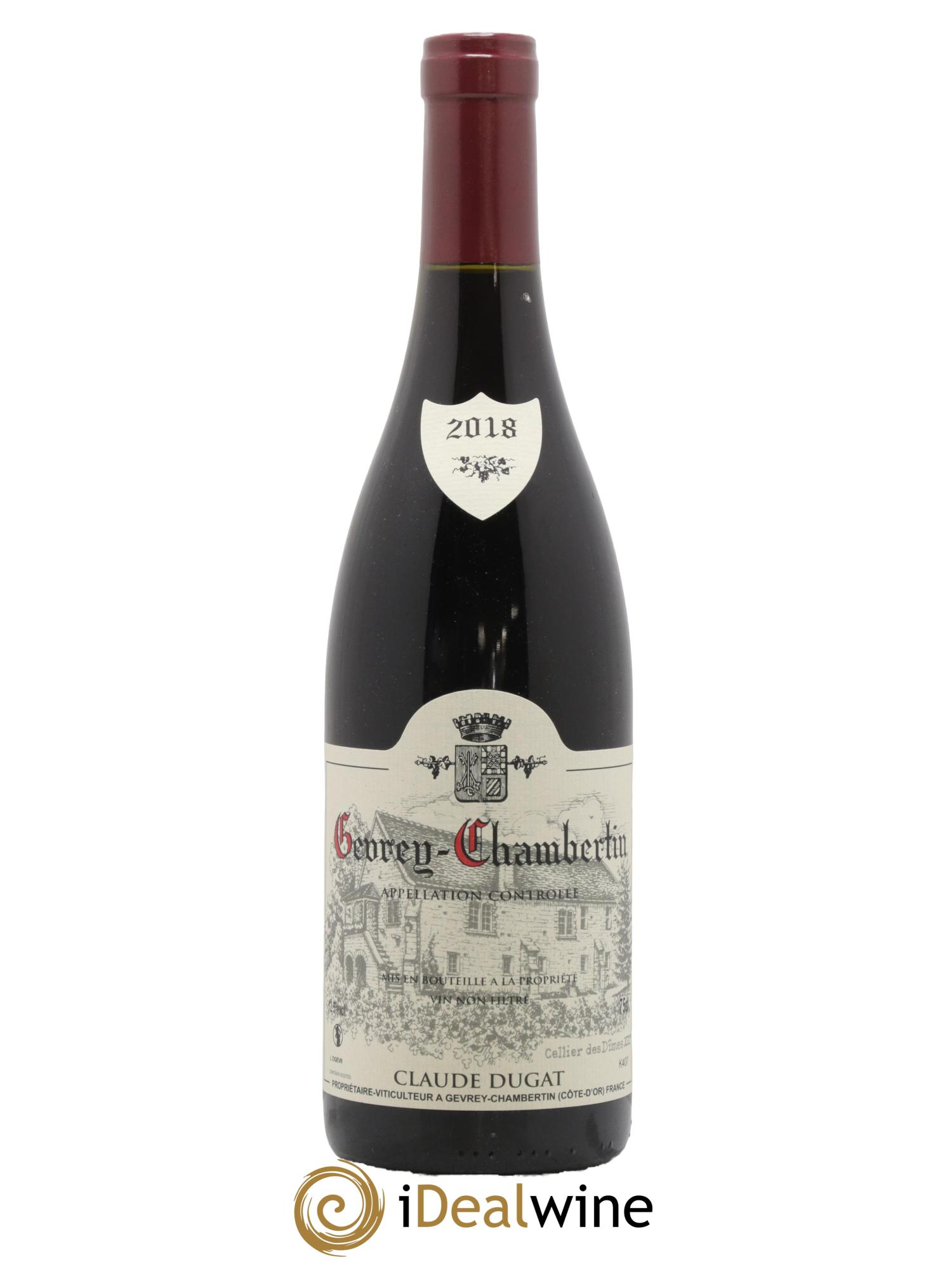 Gevrey-Chambertin Claude Dugat 2018 - Posten von 1 Flasche - 0