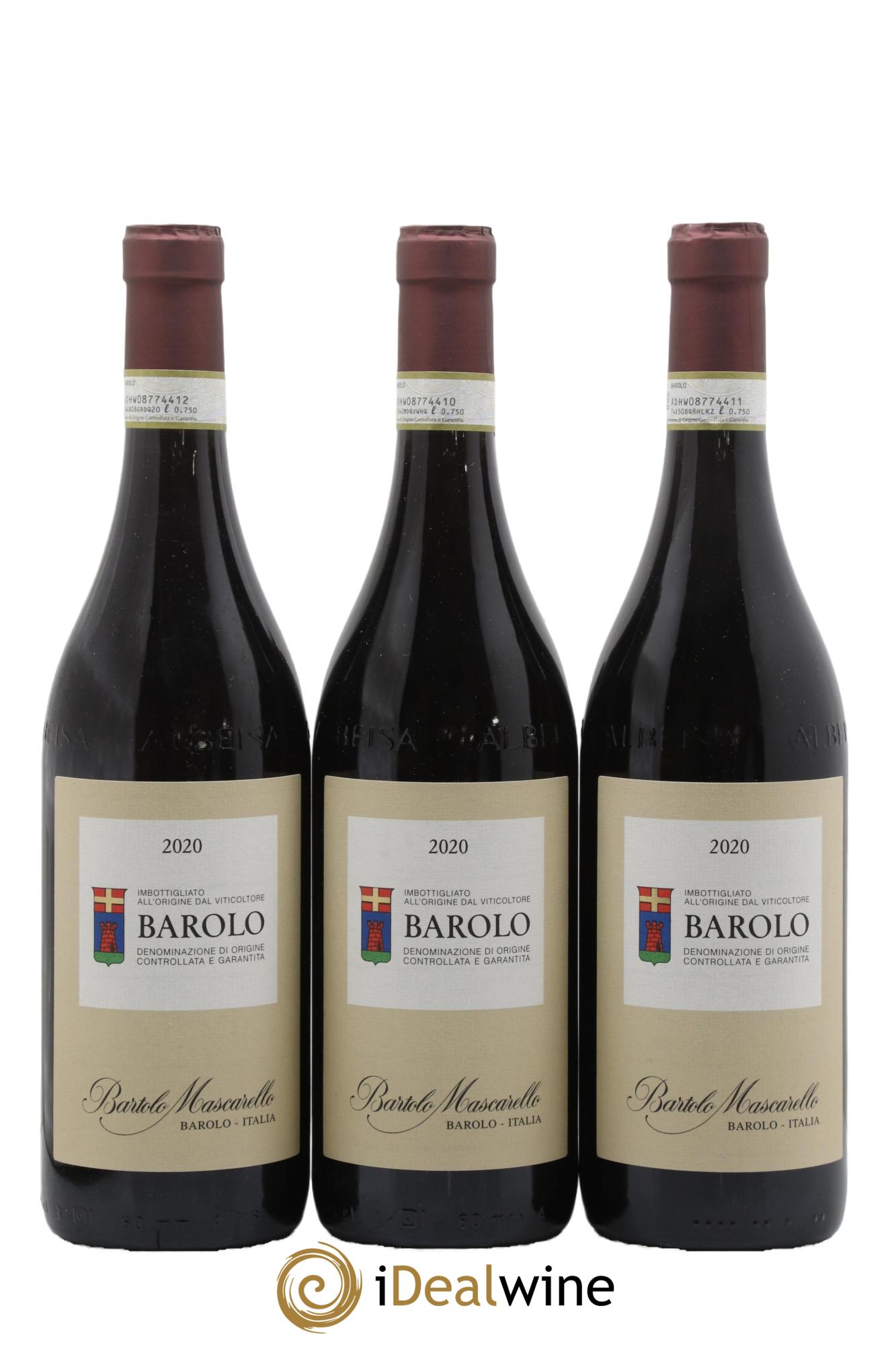 Barolo DOCG Bartolo Mascarello 2020 - Lot of 3 bottles - 0