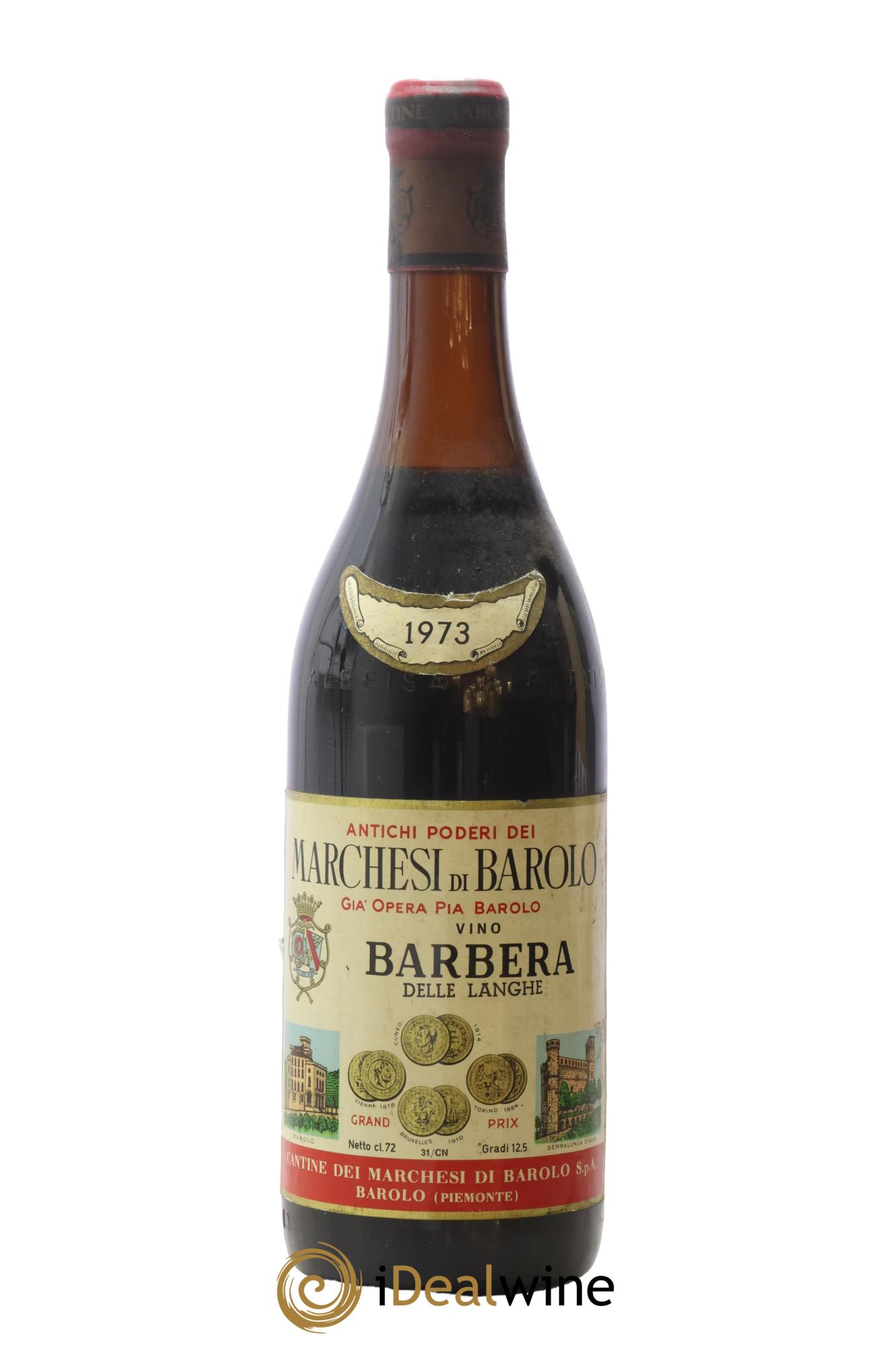 Piémont Marchesi Di Barolo 1973 - Lot of 1 bottle - 0