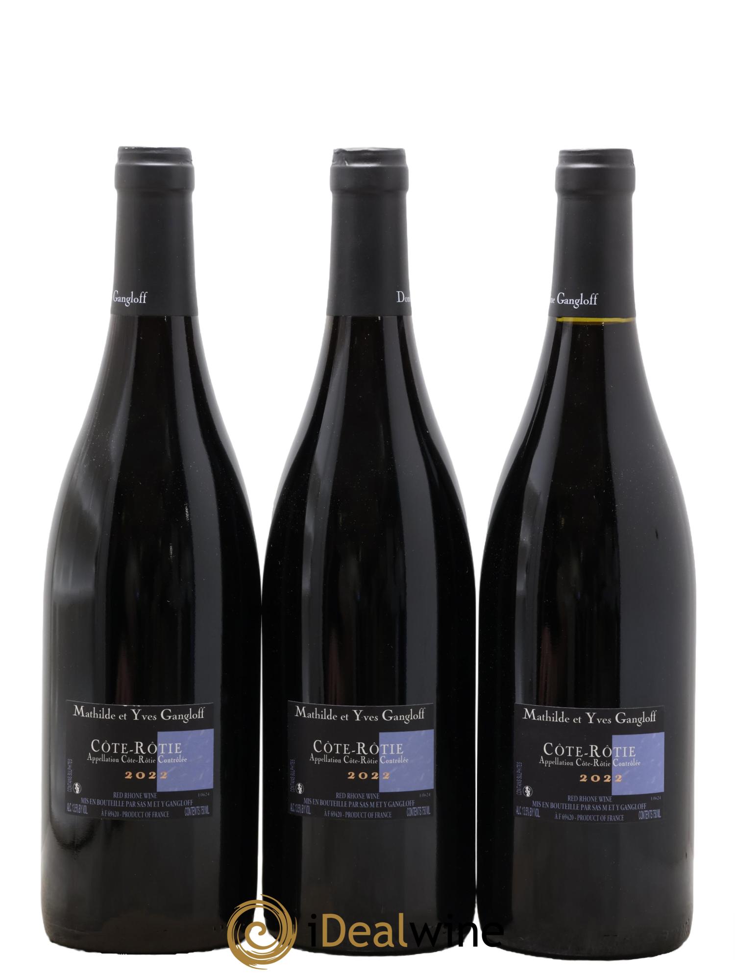 Côte-Rôtie La Barbarine Gangloff (Domaine) 2022 - Lot of 3 bottles - 1