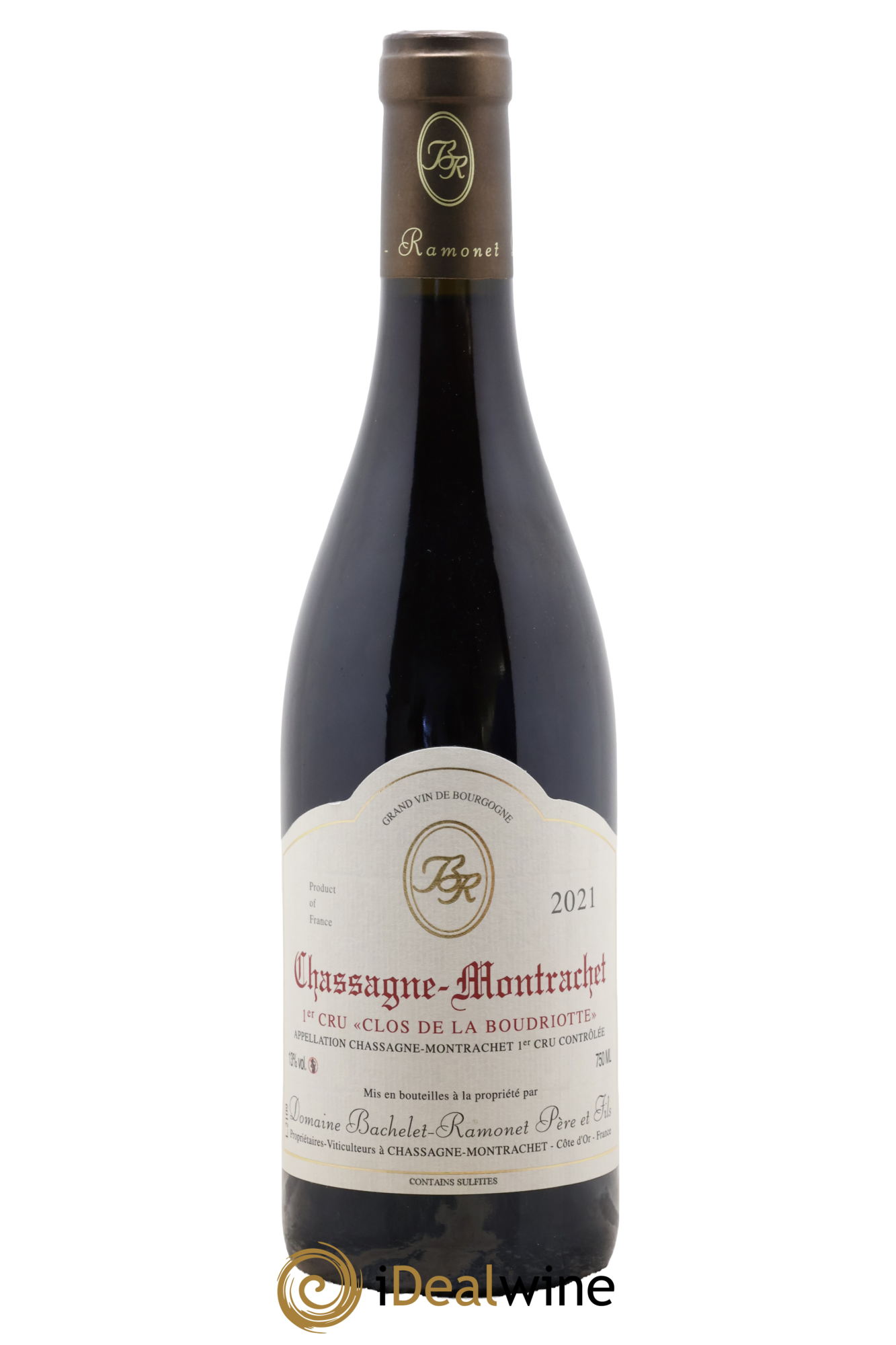 Chassagne-Montrachet 1er Cru Clos de la Boudriotte Bachelet-Ramonet (Domaine) 2021 - Posten von 1 Flasche - 0