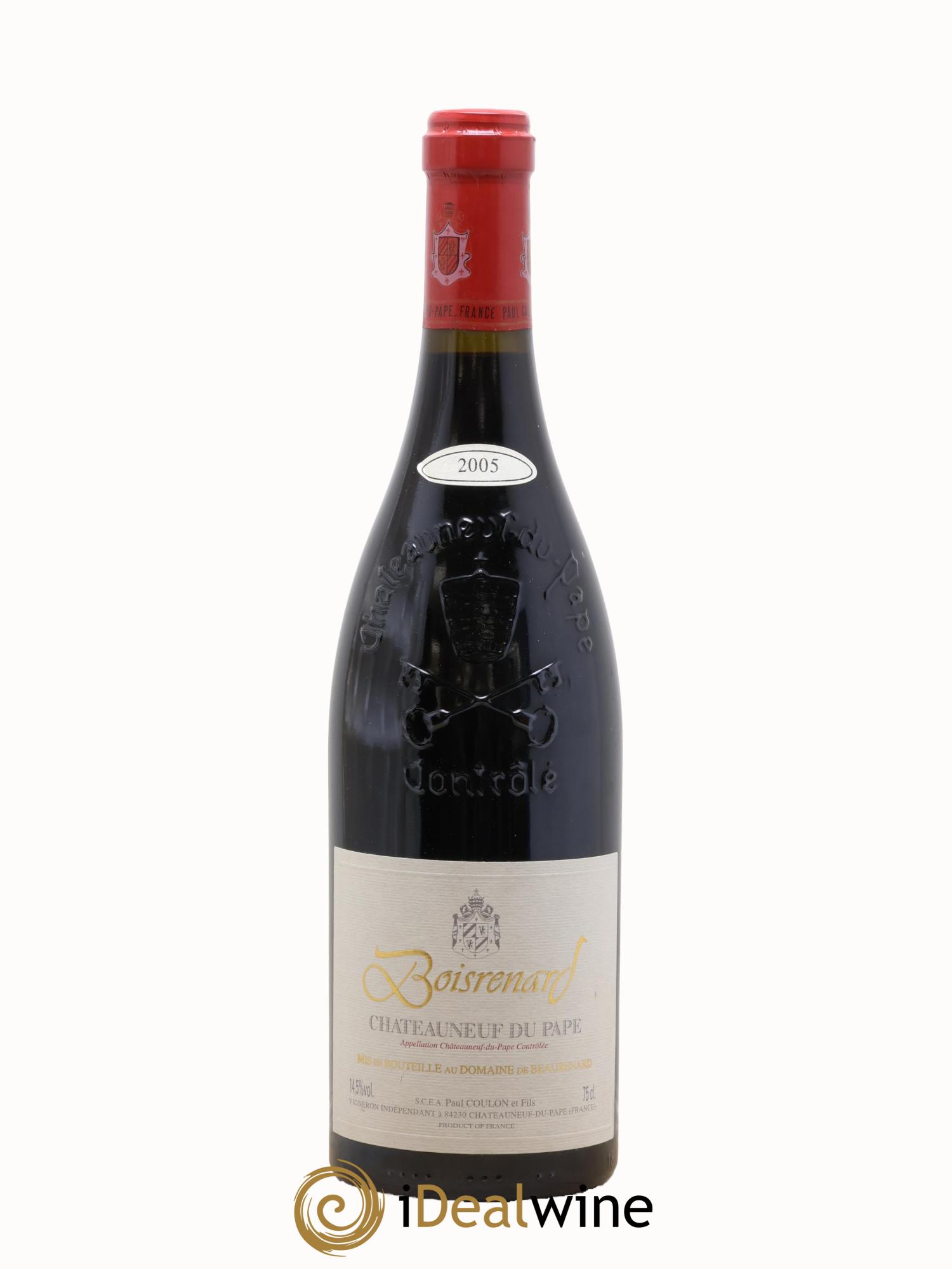 Châteauneuf-du-Pape Cuvée Boisrenard Beaurenard (Domaine de) 2005 - Lot de 1 bouteille - 0