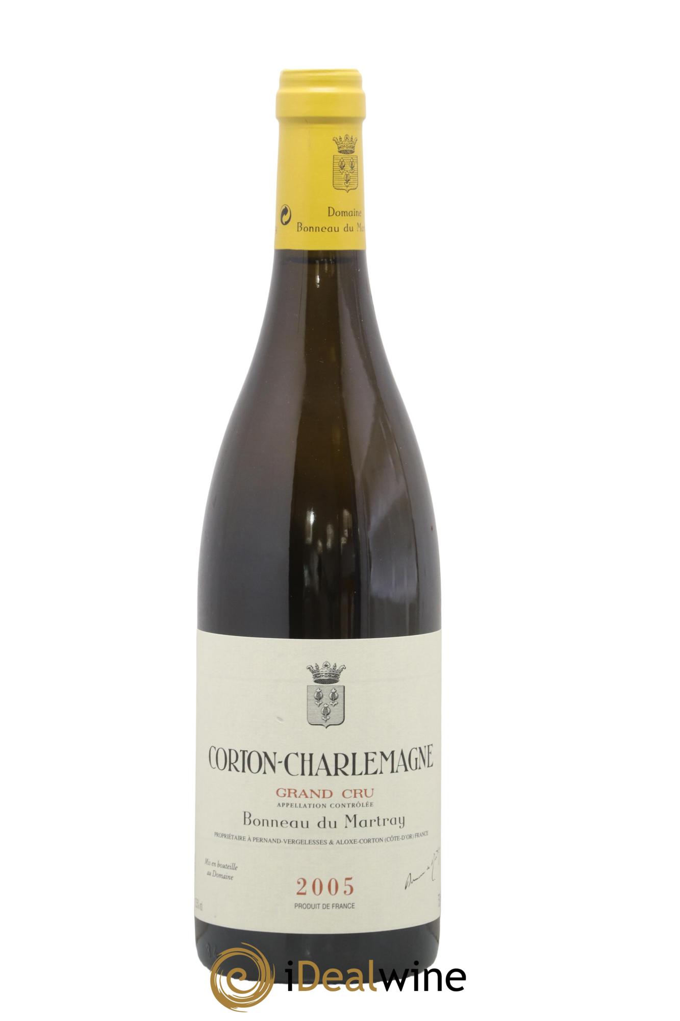 Corton-Charlemagne Grand Cru Bonneau du Martray (Domaine) 2005 - Lot de 1 bouteille - 0